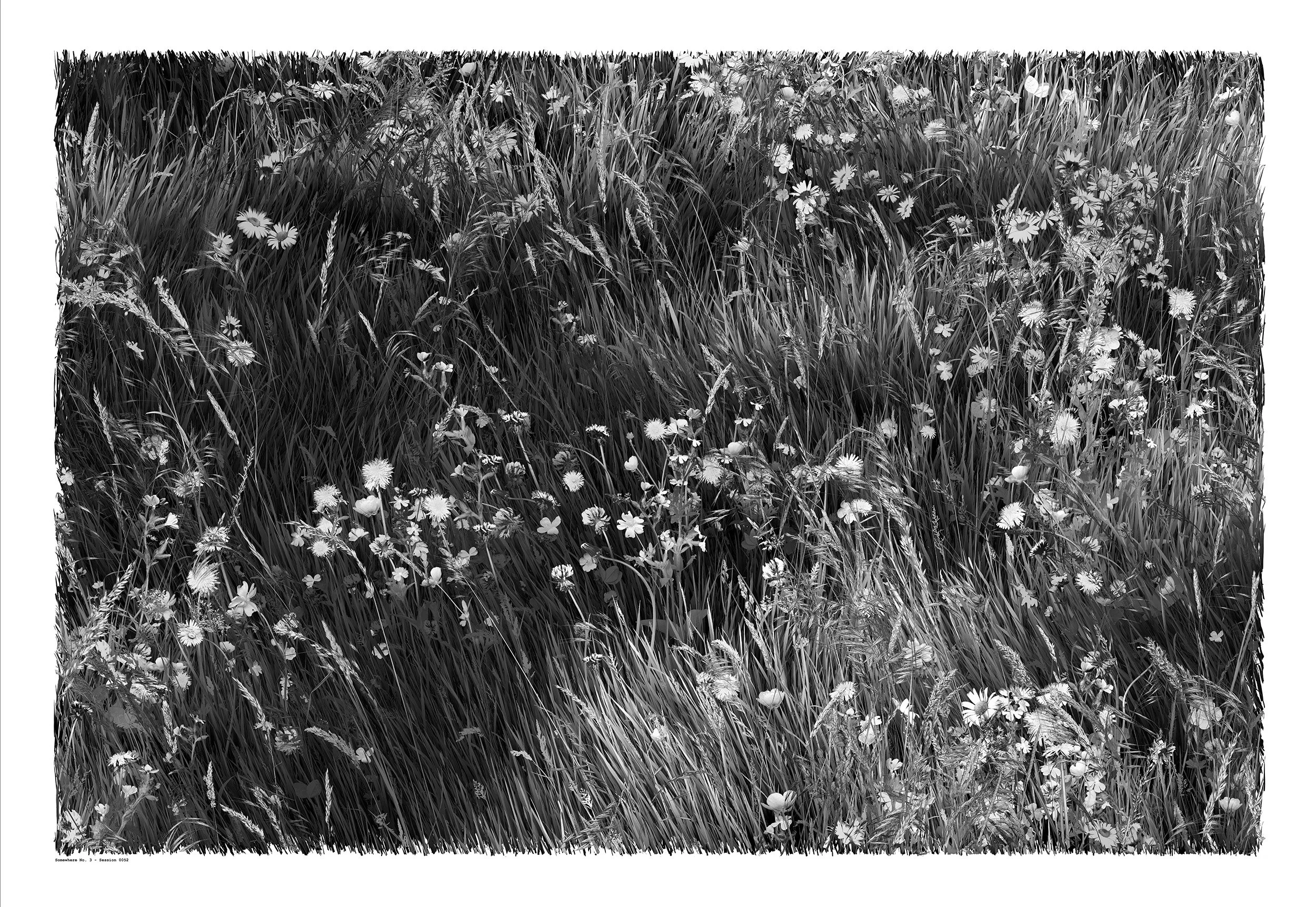 Somewhere No. 3. Session 57. 76cm x 112cm