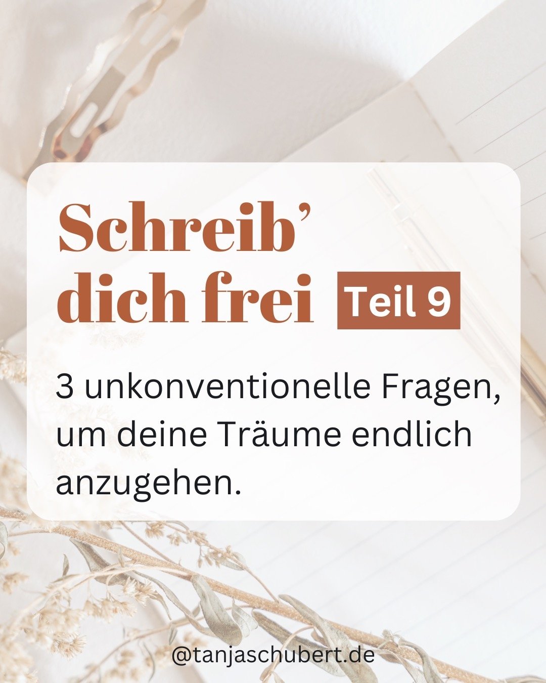 💭Zu tr&auml;umen ist immer sch&ouml;n. Wenn wir uns aber zu sehr ins Tr&auml;umen selbst verlieben, kann es sein, dass wir niemals ins Handeln kommen. Es kann passieren, dass wir jahrelang vor uns hintr&auml;umen und uns damit irgendwann so wohl f&u