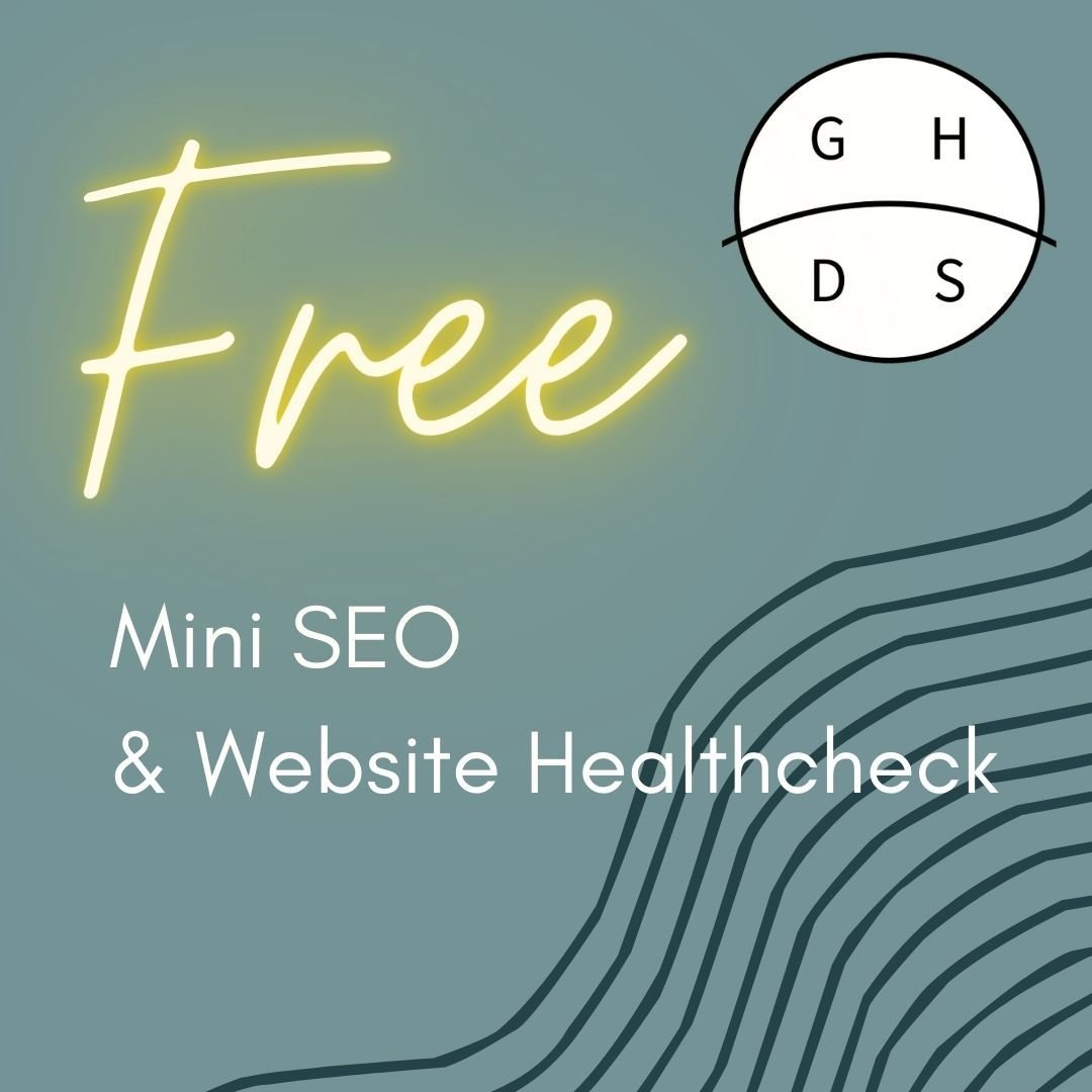 Rainy Days always seem to mean admin... why is that?! If doing something about your lacklustre website is on your neverending to-do list then here is your starting point...

Throughout April, Green Hill Design Studio is offering a completely free, no