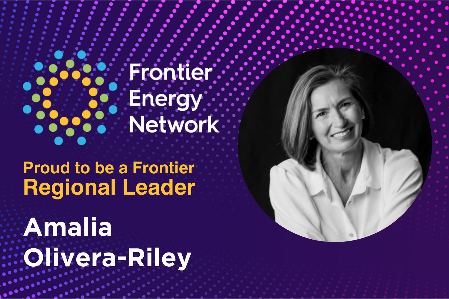 Frontier Regional Leader - Amalia Olivera-Riley