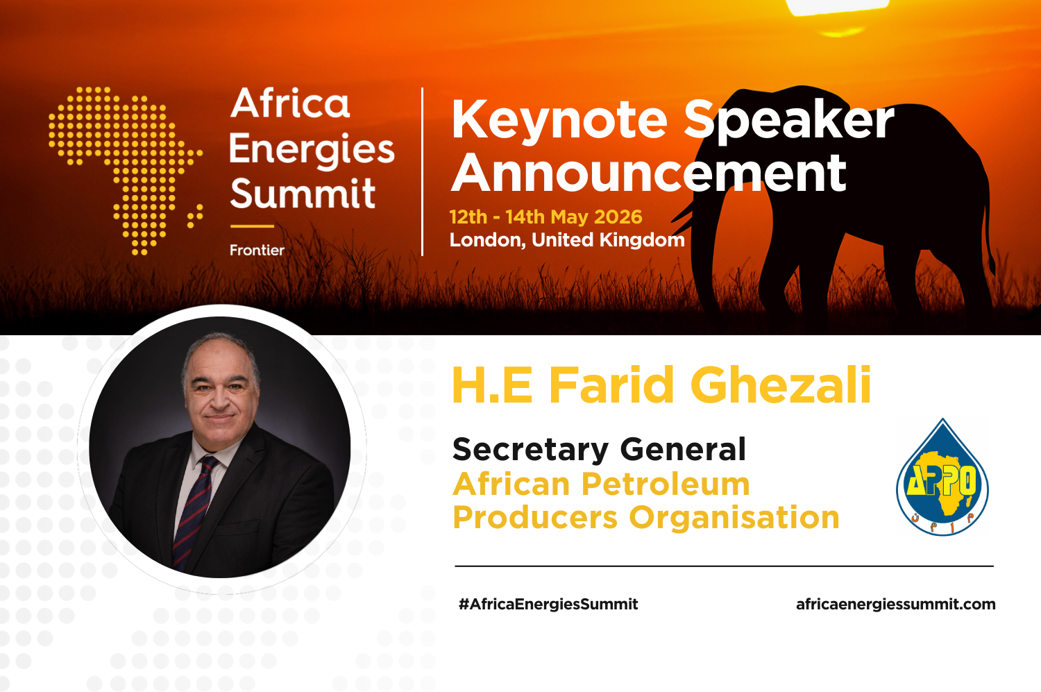 Unmissable Keynote: APPO Secretary General Joins Africa Energy Leaders in London