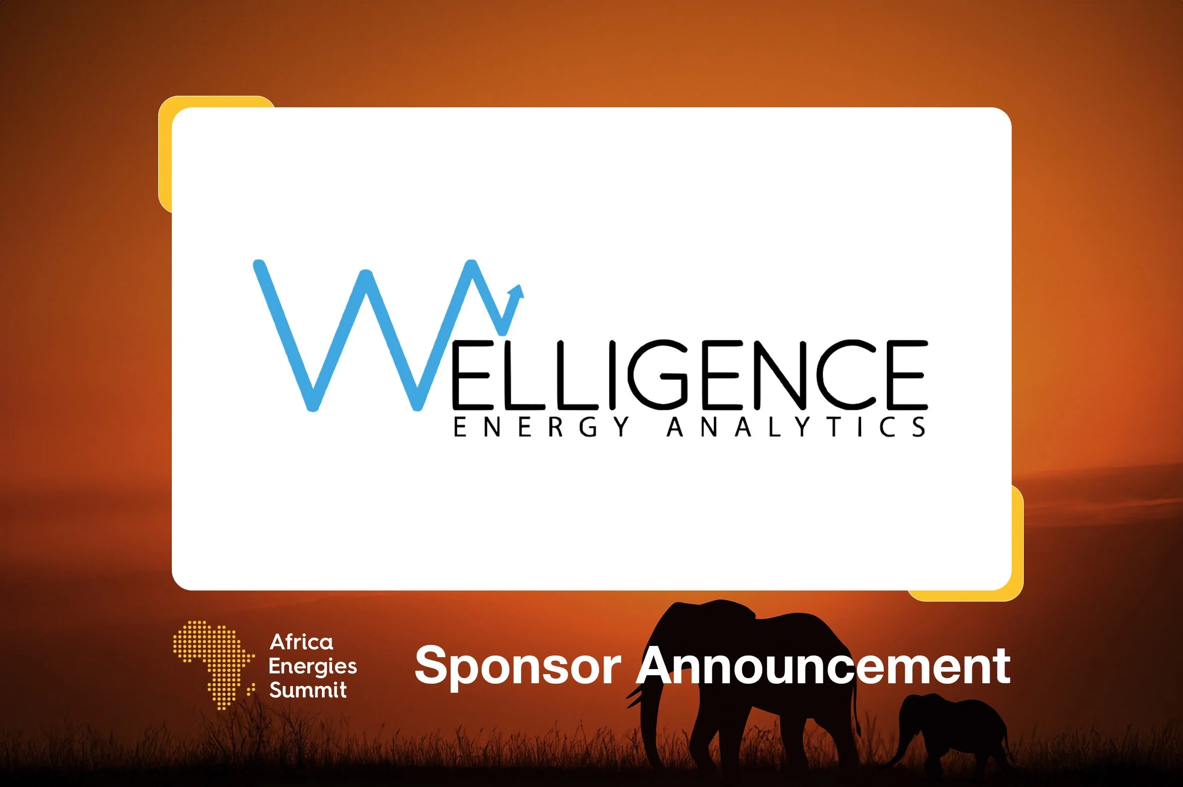 Welligence announced as a Sponsor of the Africa Energies Summit