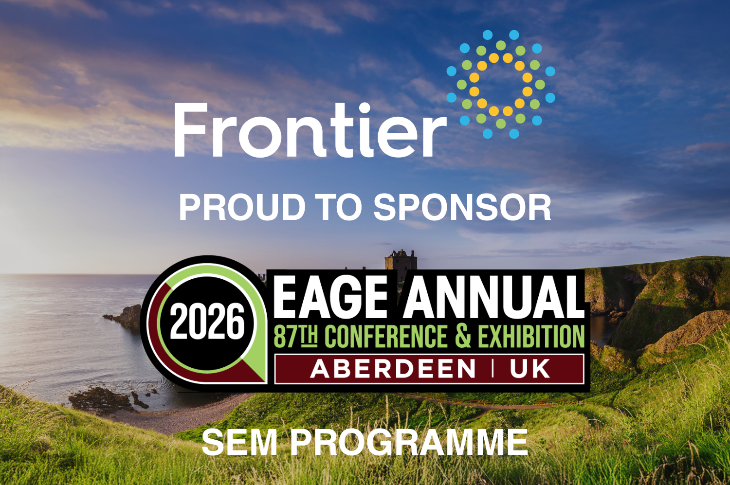 Frontier Proud to Sponsor the EAGE SEM Programme 2026