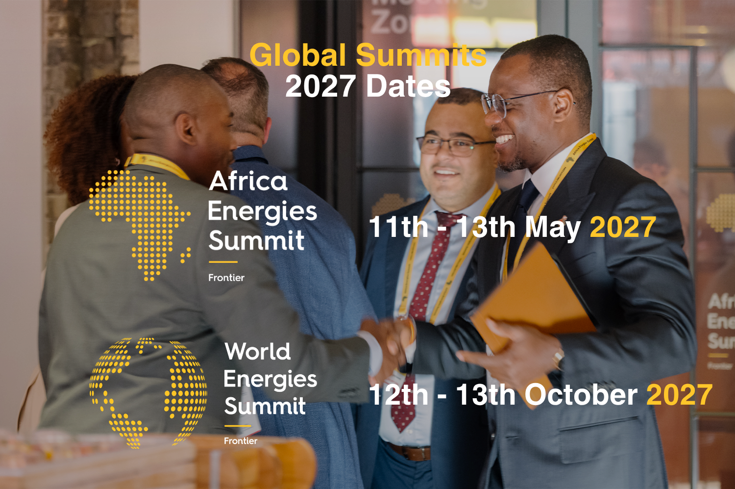 Frontier's Global Summits 2027 Dates