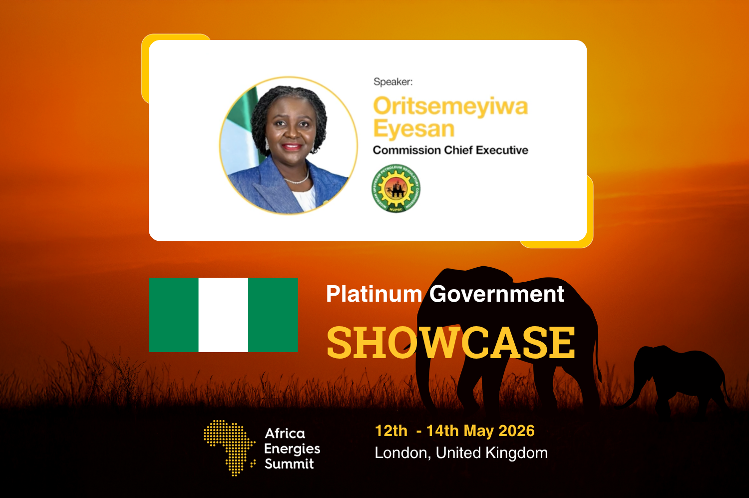 Government Announcement: NUPRC confirmed as Platinum Showcase