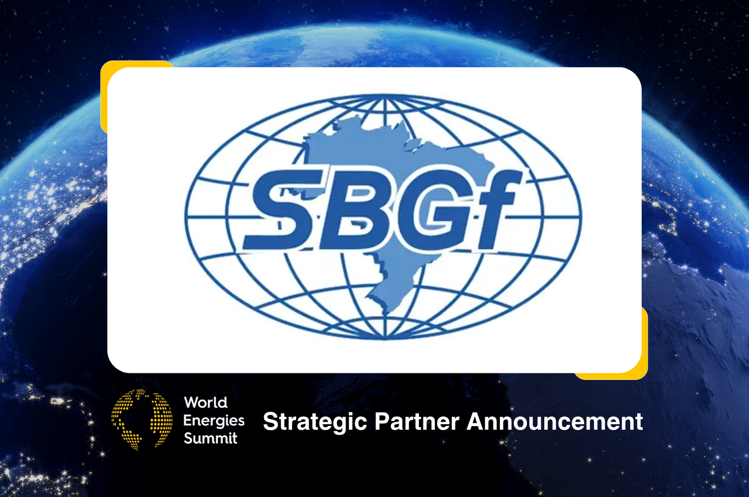 SBGf Brings Deepwater Subsurface Expertise to World Energies Summit 2026 as Strategic Partner