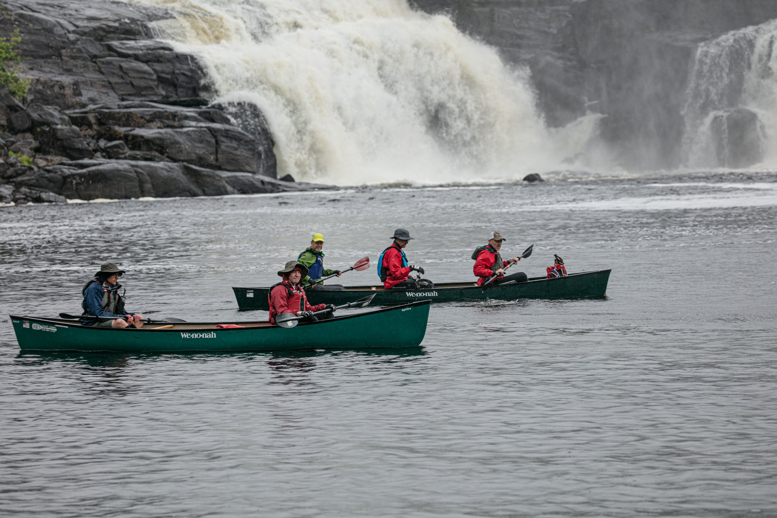 Lyons Falls: A Paddle Mass Start
