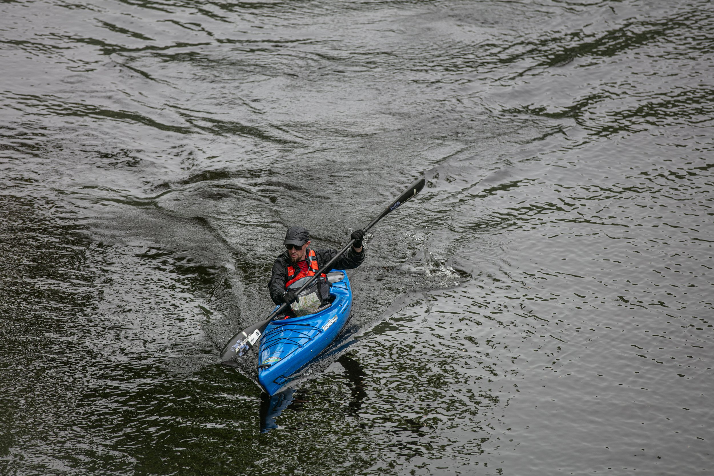 Temperatures Drop and Rain Soaks the Paddle Stage