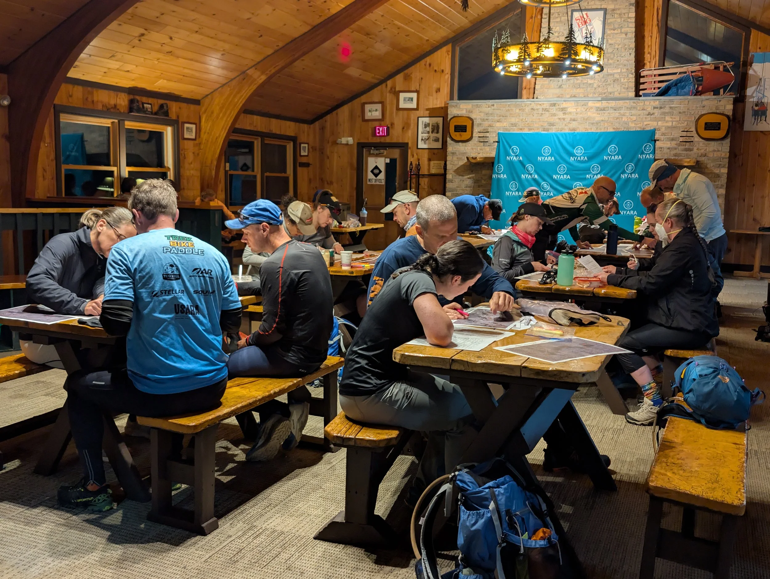 In Pictures: Pre-dawn Pre-race