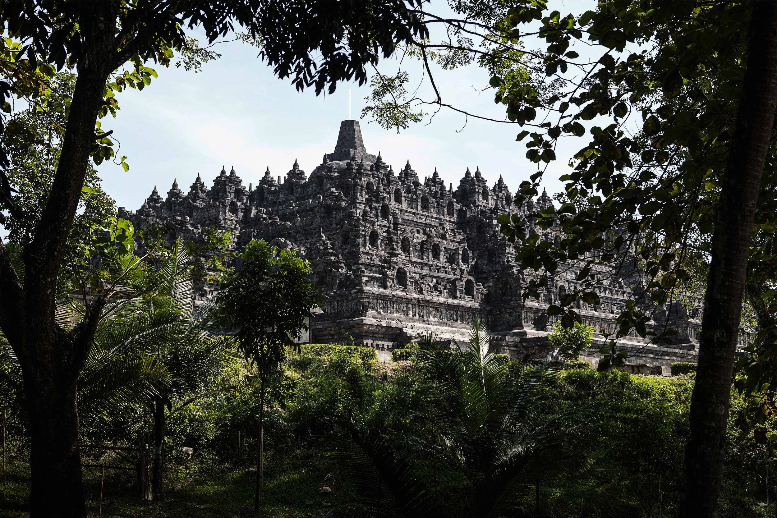Borobudur Temple, East Java, Indonesia.