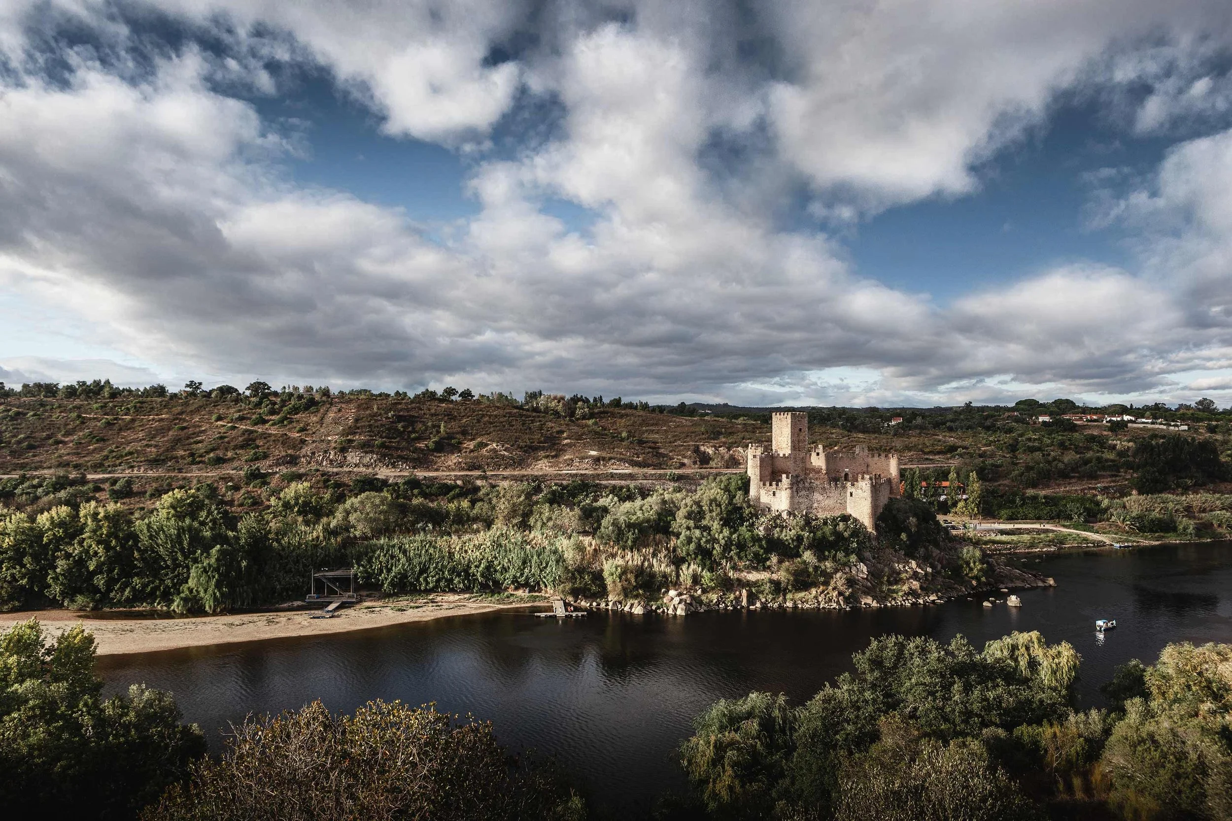Castelo de Almourol, Santarém, Portugal.