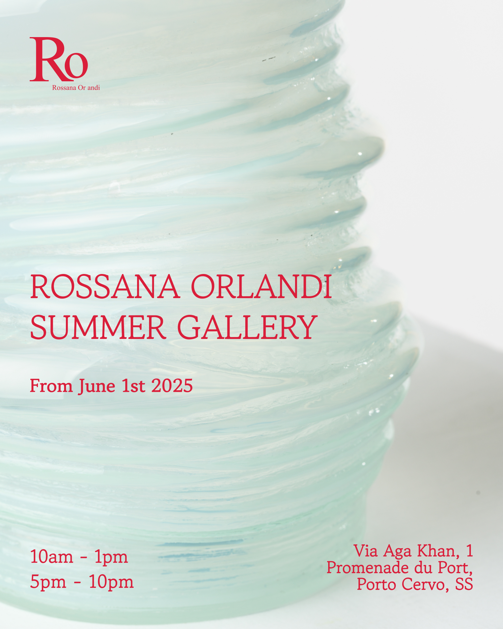 Italian Design Summer – Rossana Orlandi in Porto Cervo