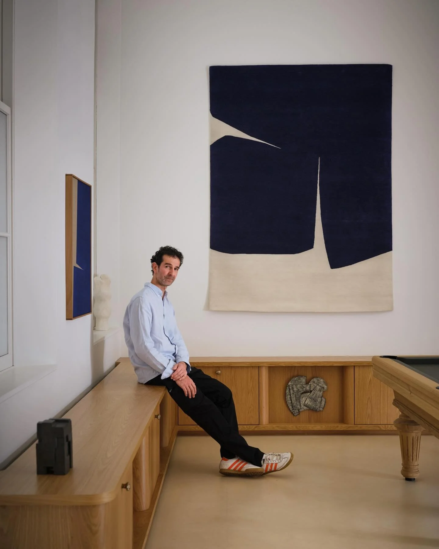 Very happy to see &ldquo;Blue Breath&rdquo; for the first time on view at Am&eacute;lie du Chalard Gallery in New York City. 
The exhibition &ldquo;Continuum&rdquo; brings together works by Ludovic Philippon and Ramon Enrich in the gallery&rsquo;s be