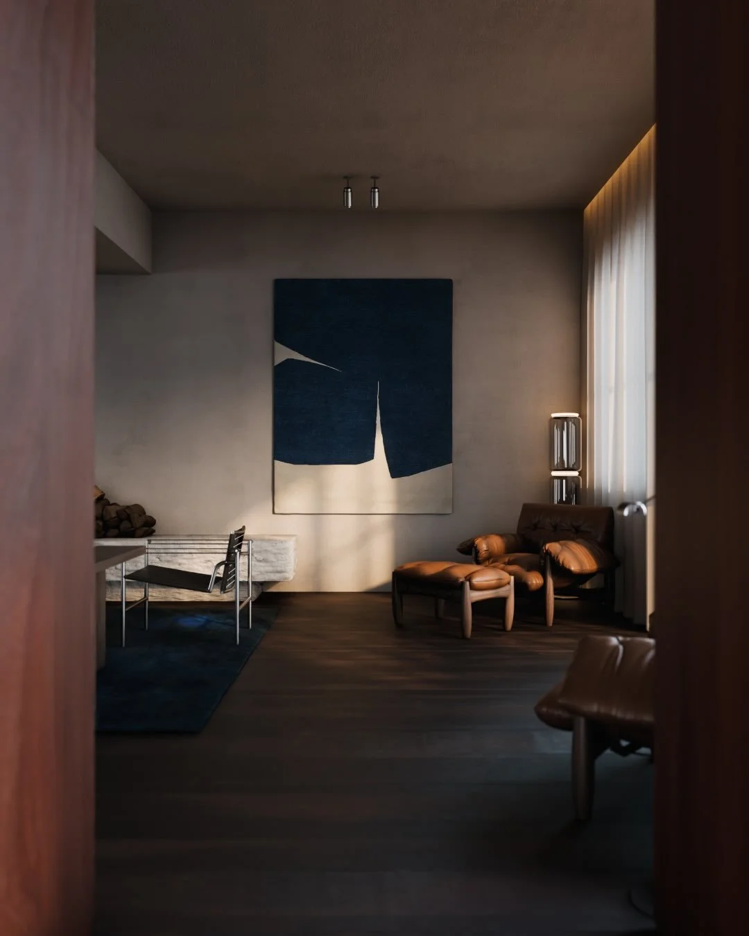 Case Study, Hotel in the Alpes

&ldquo;Blue Breath&rdquo; is catching the soft lights and shadows in the lobby of Hotel in the Alpes, a stunning interior project created by @studiojuliabraunfels