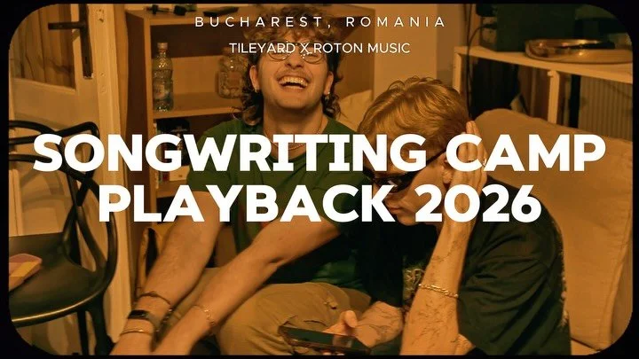 International Songwriting Camp in Bucharest 🇷🇴✅
Absolutely insane that I was able to document this years international songwriting camp for @tileyarded and @rotonmusic. 5 days of being surrounded by nothing but talented and passionate people is tru