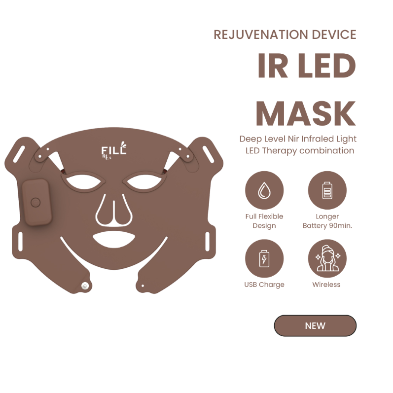 Masque LED IR – Fill Me Skin Infusion System