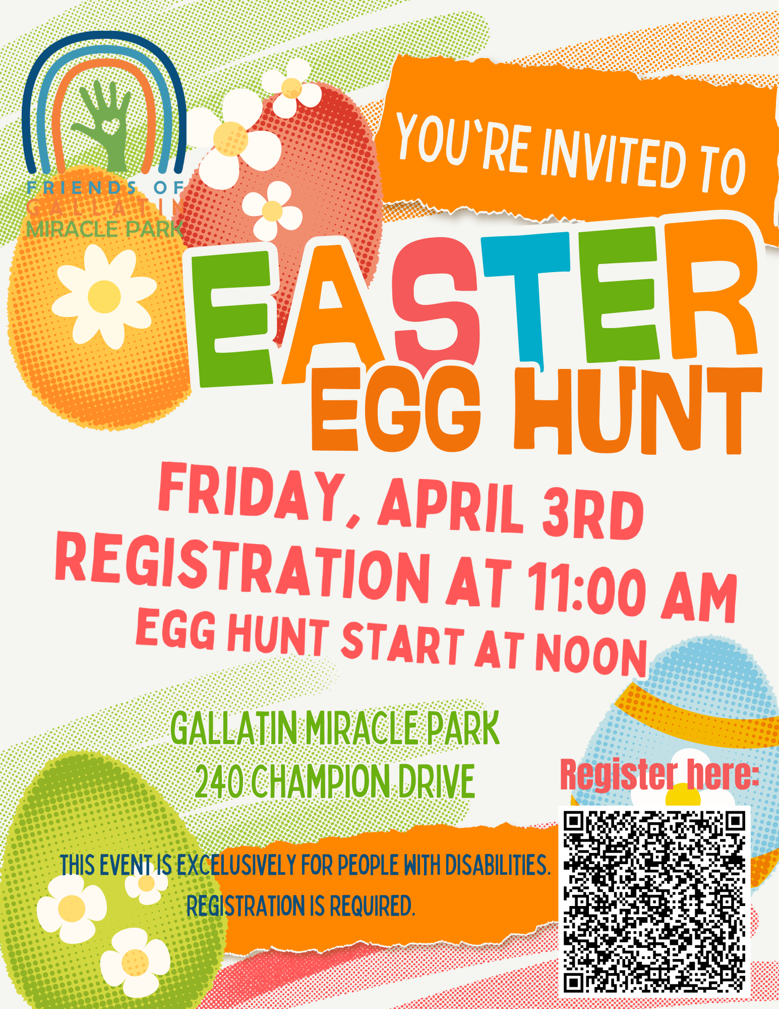 Friends of Gallatin Miracle Park 5th Annual Egg Hunt