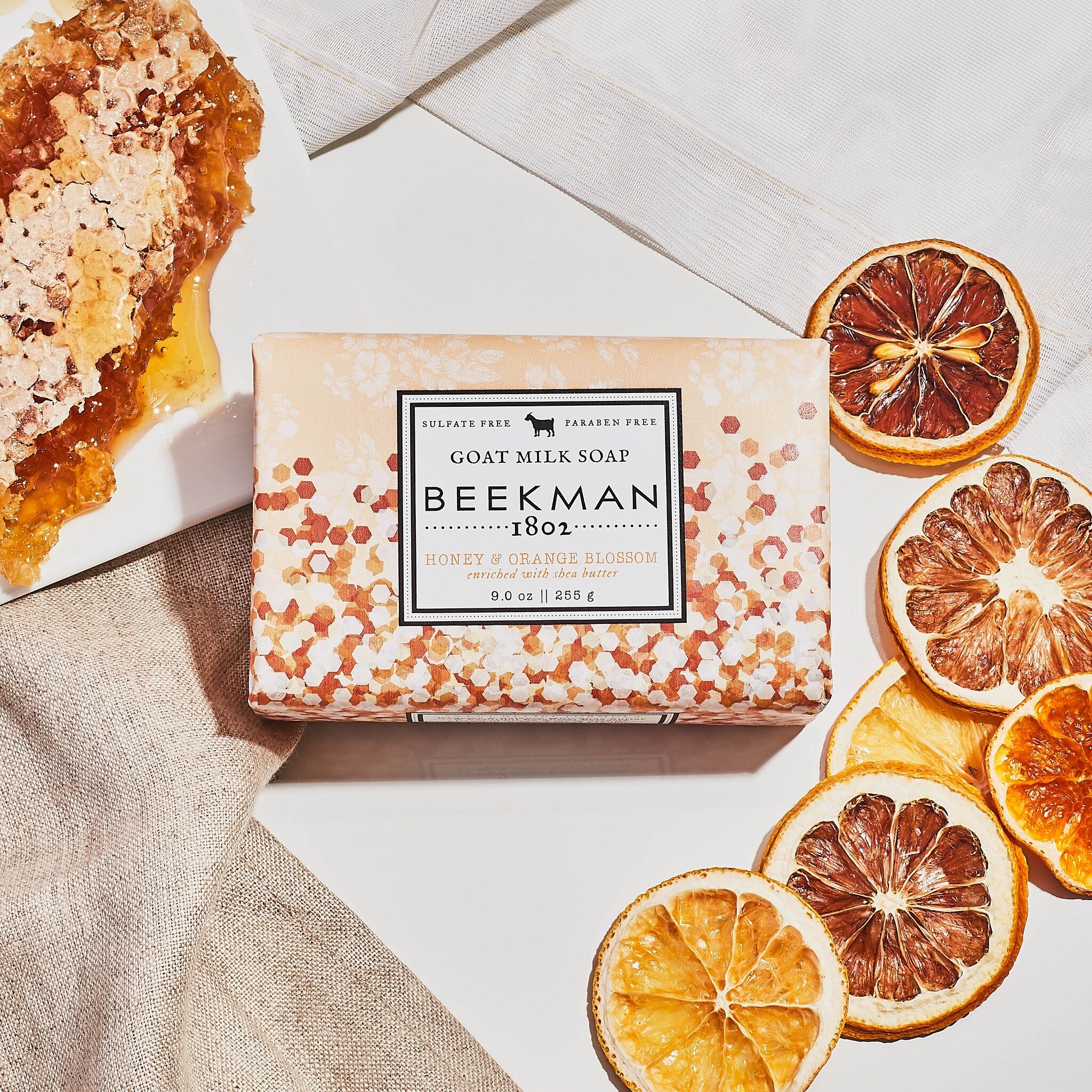 Nourishing your hands starts with a nourishing hand soap 🐝🍊
.
.
.
Beekman 1802 Honey &amp; Orange Blossom goat milk soap nourishes and fights dryness all day long!
.
#delmontespa #skinhealth #spalife #spalife #spa #dayspa #pittsford #skincare #shop