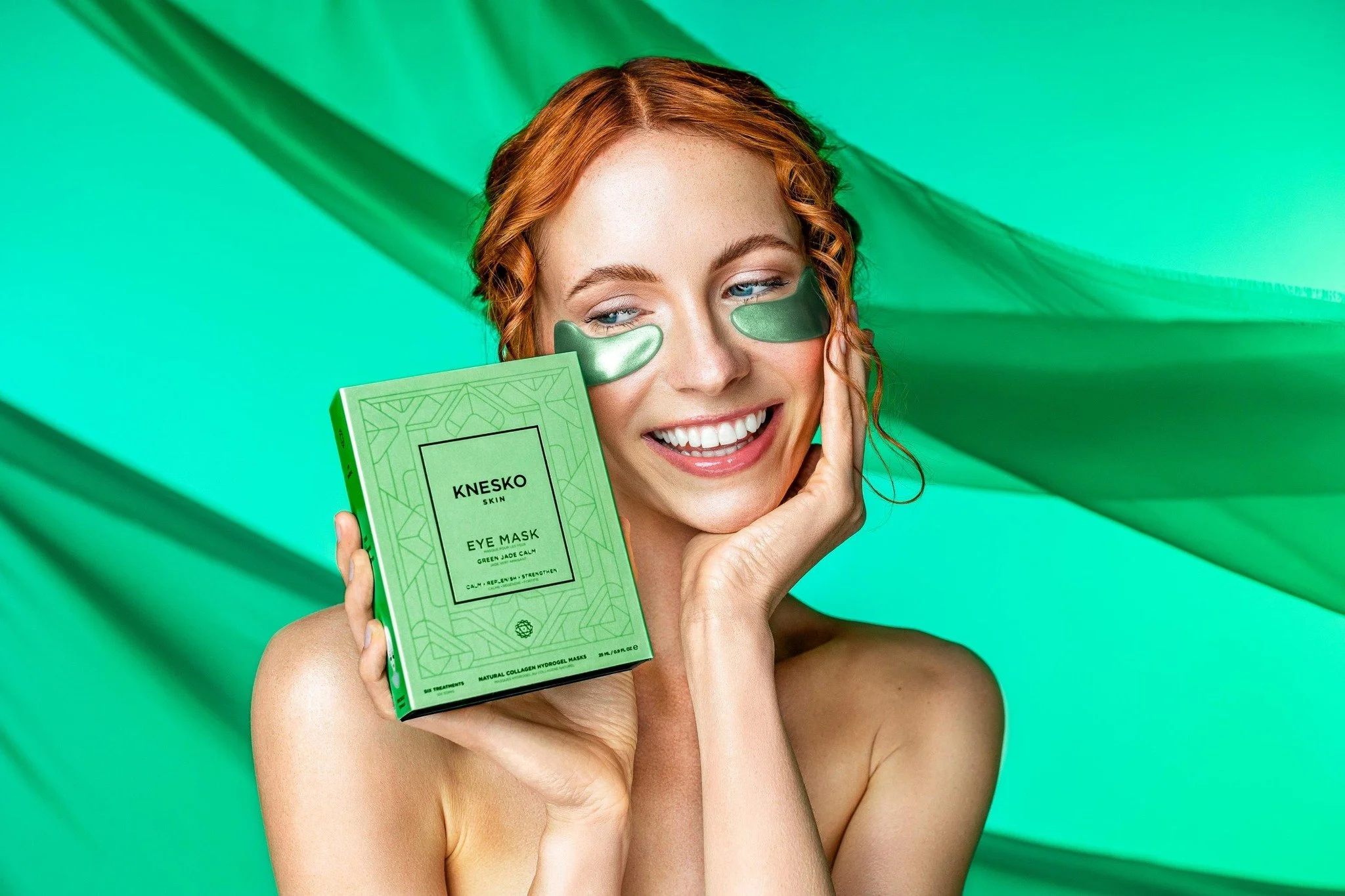 Meet The Green Jade Calm Collection. ✨ Soothe and restore sensitive skin with our calming new line &mdash; featuring Face, Neck &amp; D&eacute;collet&eacute; Masks, Eye Masks, and the Green Jade Calm Serum. 
&middot;
Visit our boutique and find your 
