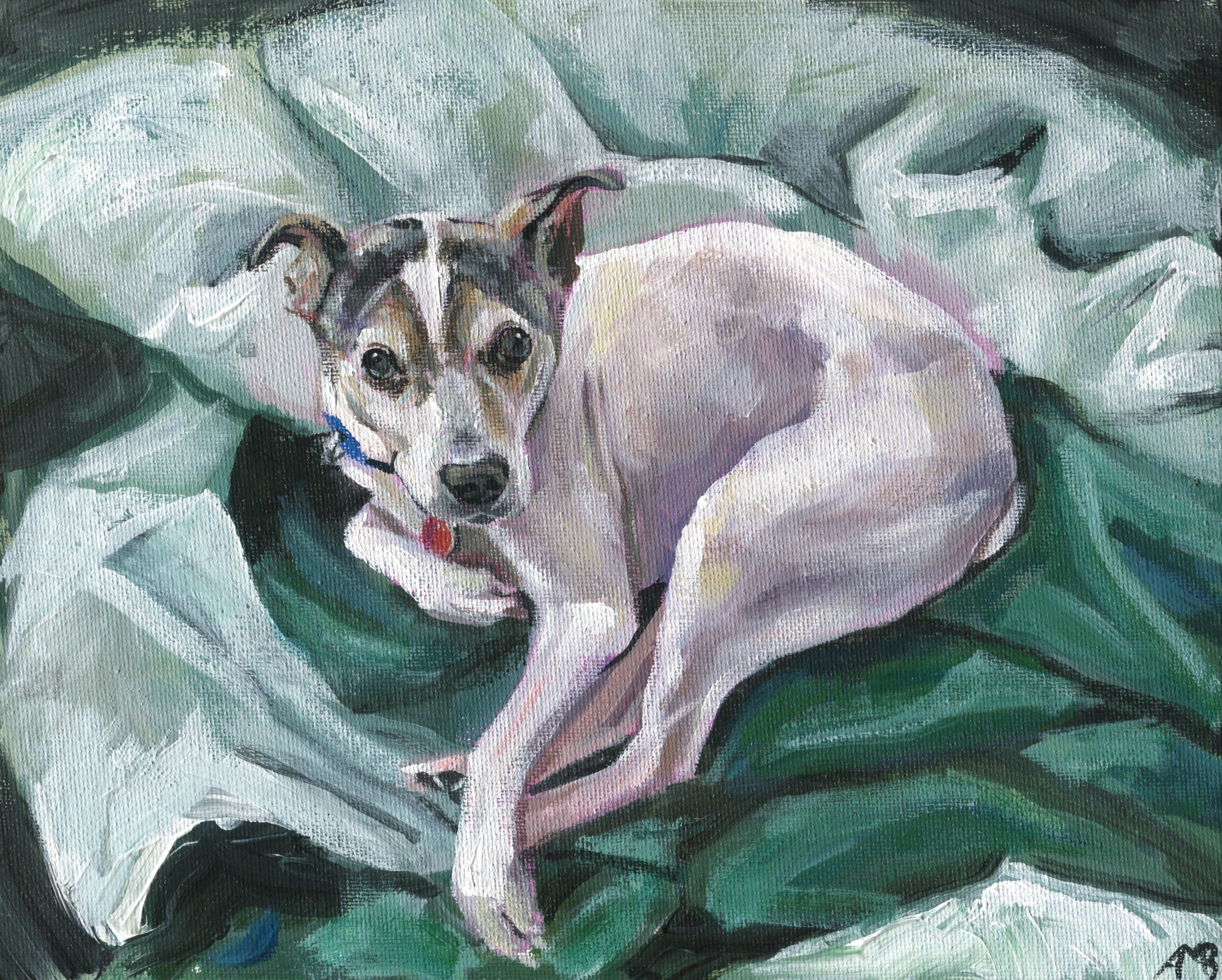 8"x10" Acrylic on Canvas