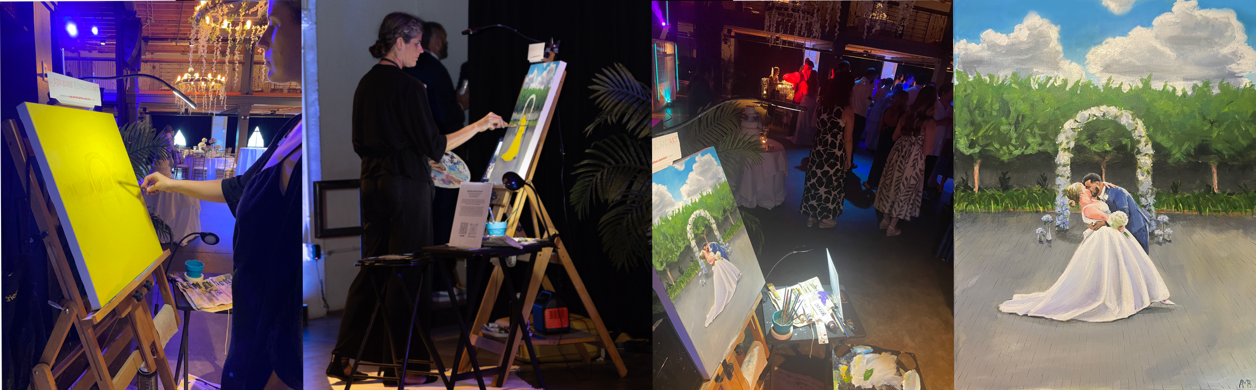 Live Event Painting — Adrienne Berkland Art