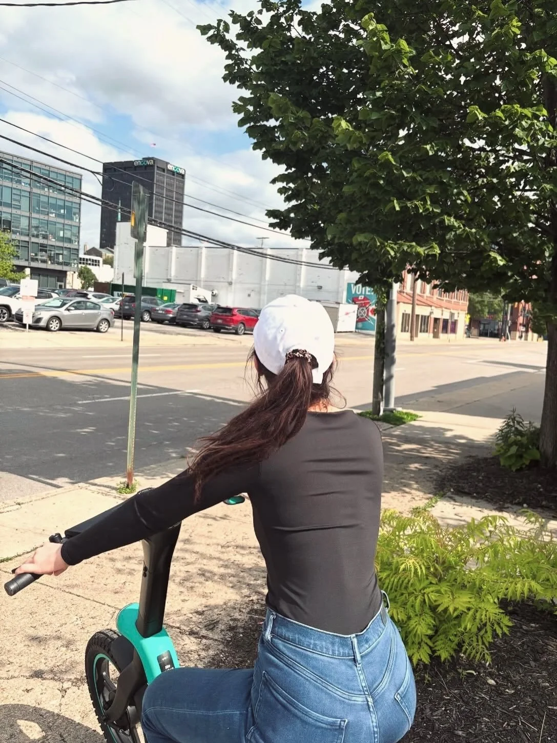 No car? No problem! 🚗❌ At 8th &amp; High, there&rsquo;s always a lineup of scooters 🛴✨ ready to take you wherever you need to go! 🙌🌆