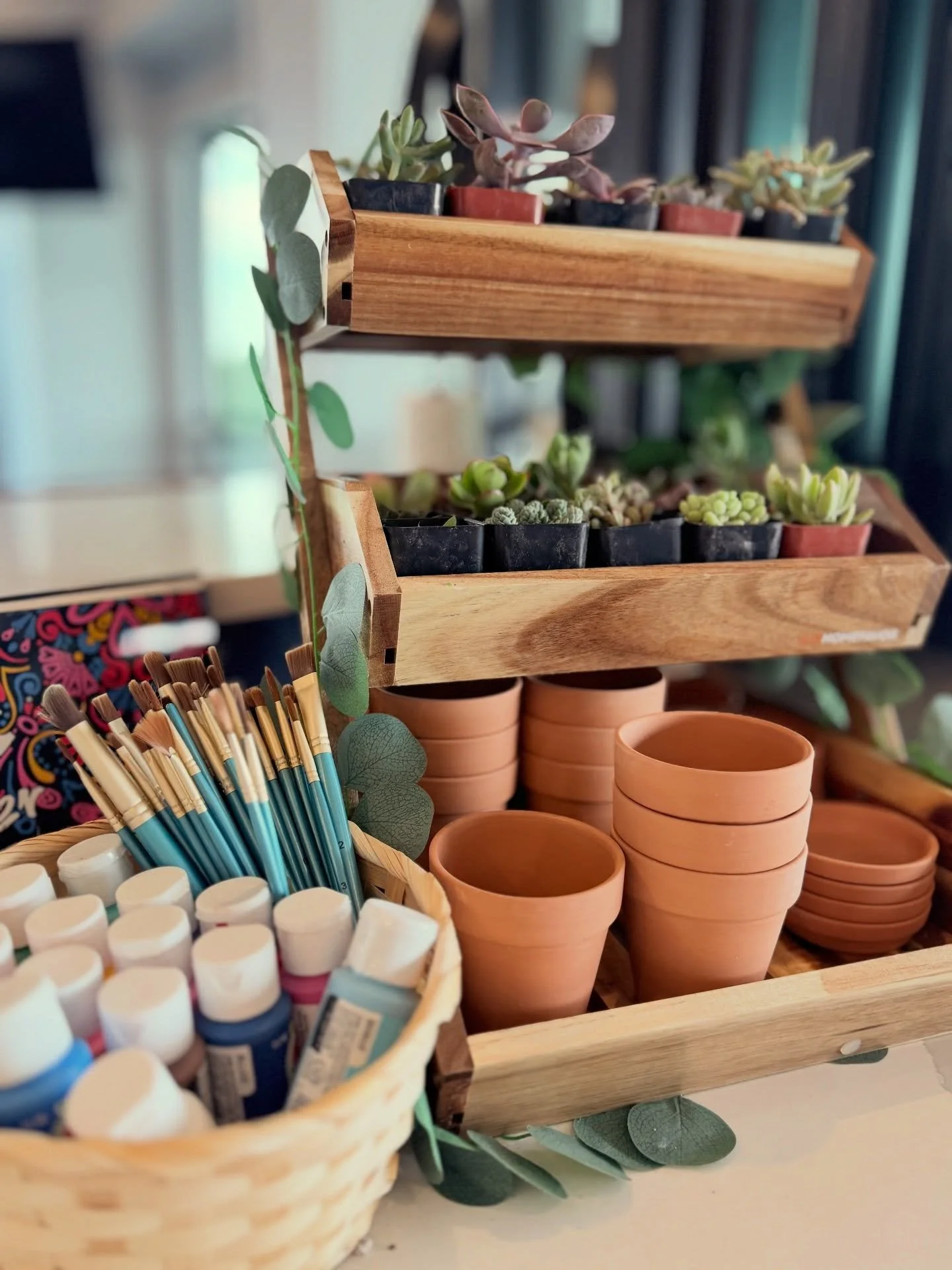 🎉 Happy (belated) Earth Day! 🌎 🌱  Make sure to swing by the 6th floor terrace today to paint a pot and plant a succulent🪴 

#earthday #8thandhigh #succulent #columbusohio #osu