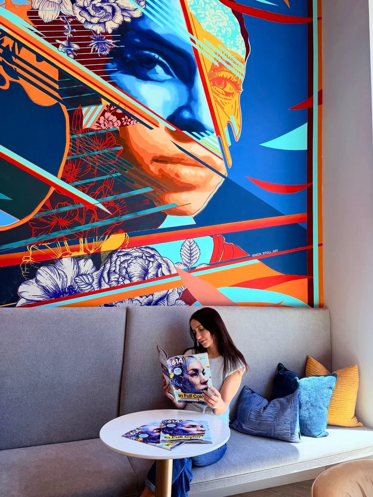 🎨✨ Check out this month&rsquo;s @614magazine to see the incredible artists they&rsquo;re featuring, including @nick_stull_art the artist behind the beautiful murals in our lobby and gym! 🖌️🙌 We&rsquo;re thrilled to see his work recognized alongsid