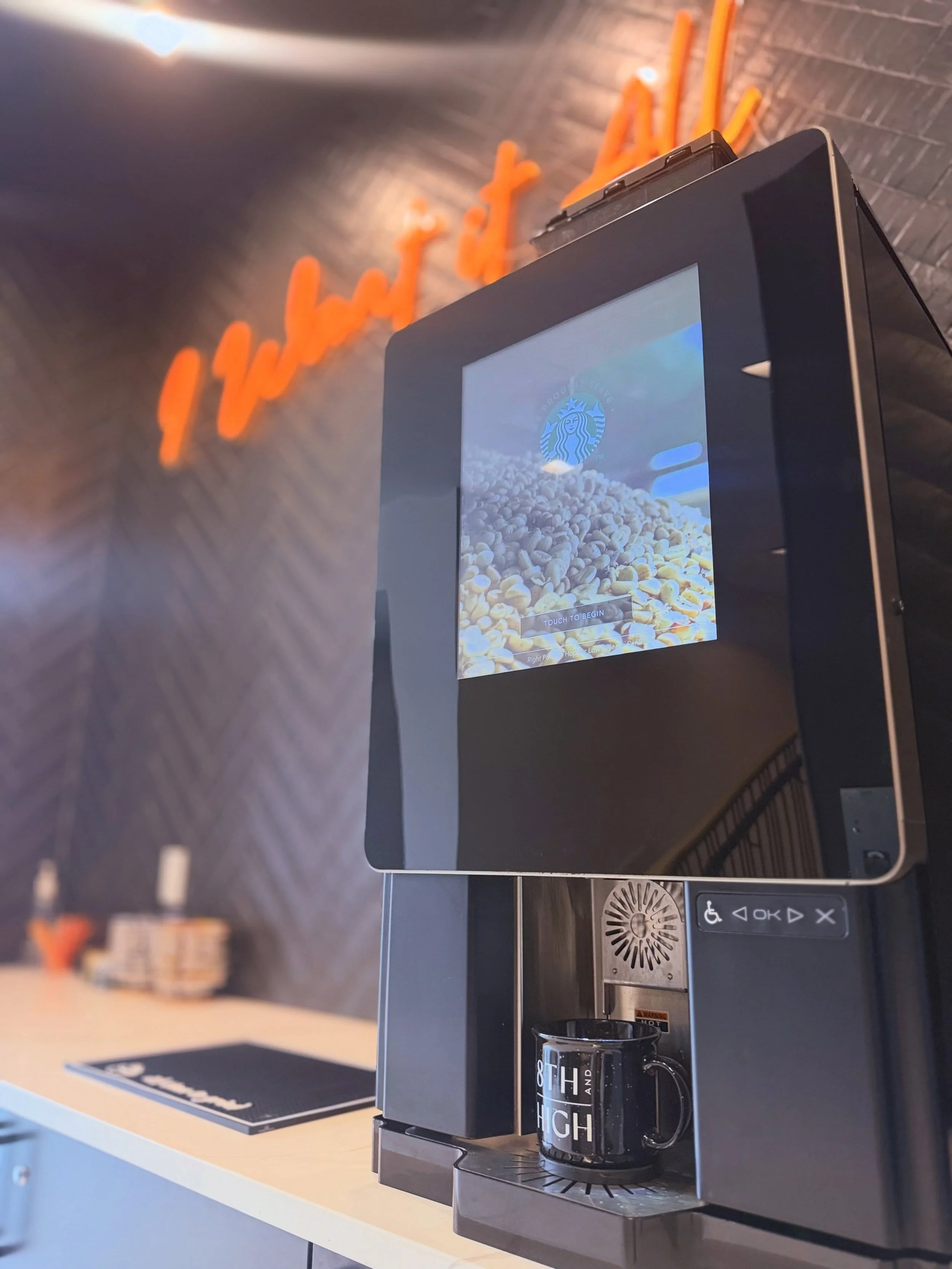 Coffee on demand > everything else. ☕ 💁&zwj;♀️ 

#8thandcoffee #columbusohio #leasing #osu #columbusohio