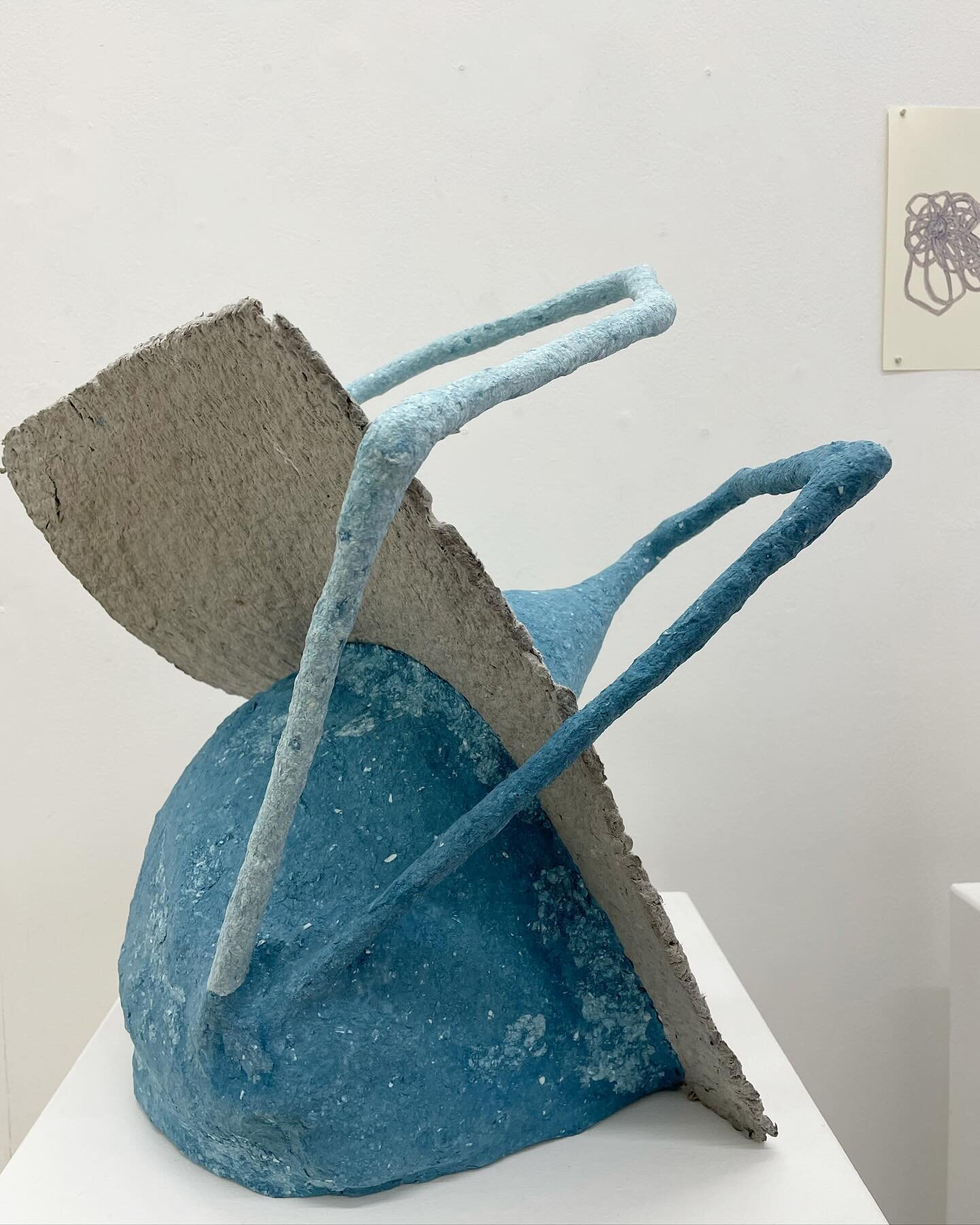*
Multitasking
Eleanor Bedlow / Julie Caves / Geoffrey Chambers / Rebecca Elves
A group exhibition of four artists who make both 2D and 3D work.
The Lido Stores, Margate
Thursday 21 March - Saturday 6 April

Eleanor Bedlow, Anchor, 2024, paper pulp, 