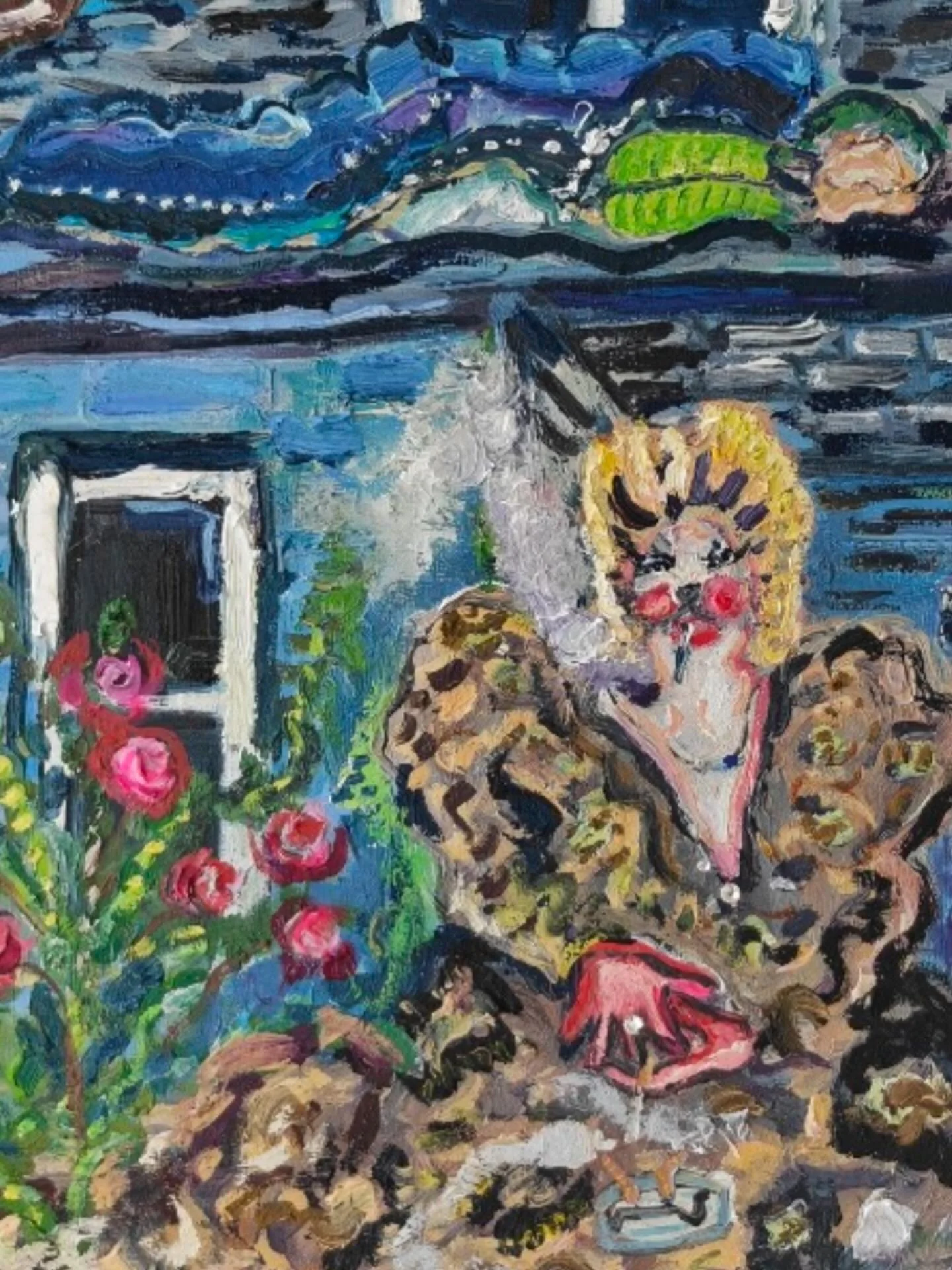 O P E N I N G  T H I S  W E E K 

Sheila Rennick
Disco Disorder
25 April - 24 May
Opening reception Saturday, 25 April, 7-9pm

All are welcome!

DM or email for a sneak preview of the works list. 

Sheila Rennick
Addict on the Roof (detail)
Oil on ca
