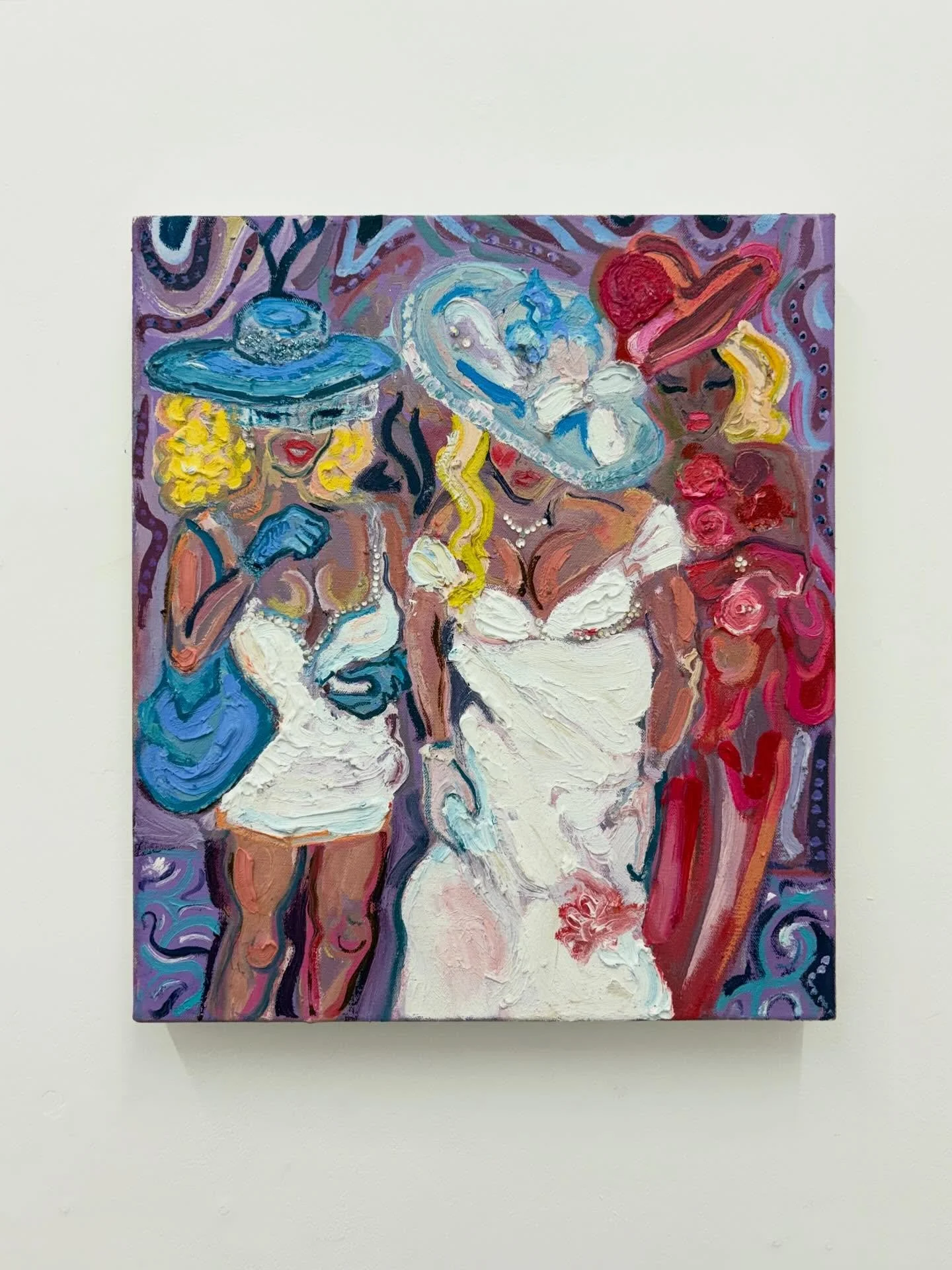 T O N I G H T

Sheila Rennick
Disco Disorder
25 April - 24 May
PV Saturday, 25 April, 7-9pm

All are welcome to the opening reception this evening, Saturday 25 April, between 7-9pm. 

Mother of the Bride
Oil on canvas
40 x 35cm
2026

DM/email for the