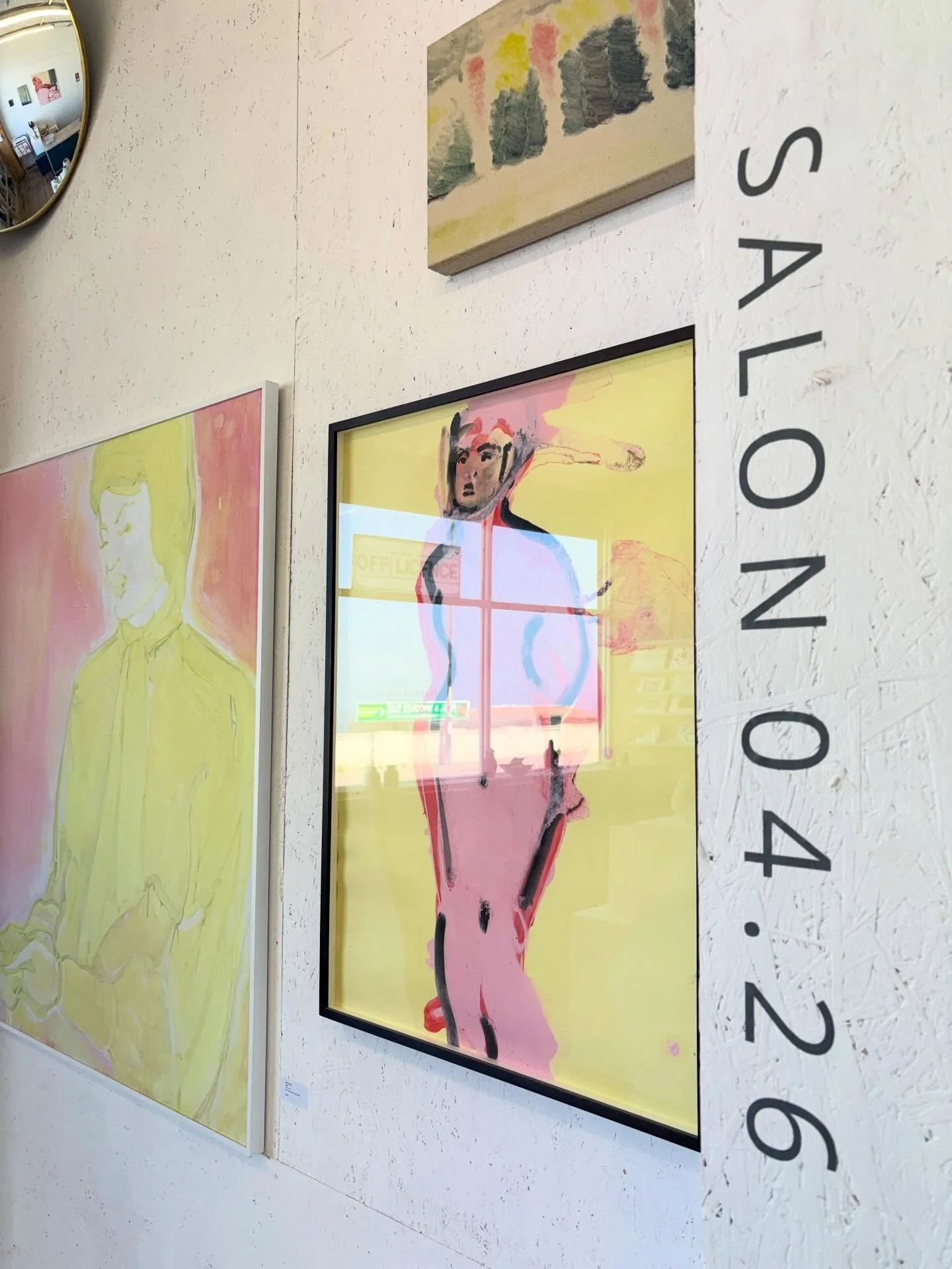 G1 | Salon 04.26 | Chris Hagan | Mandy Hudson | Fabienne Jenny Jacquet | Sam Ng | Ilona Szalay 

G2 | Disco Disorder | Sheila Rennick

Call in Thursday - Saturday 11-4 &amp; Sunday 10-2 for a closer look at two fantastic painting shows. 

Did I menti