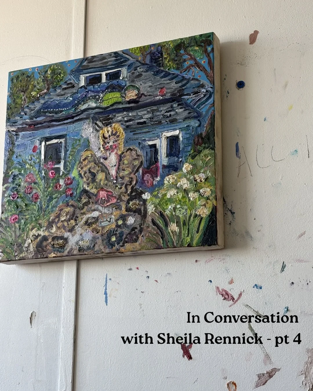 In Conversation with Sheila Rennick
Pt.4

Continuing Sheila Rennick&rsquo;s discussion with The Lido Stores&rsquo; Elliott Marsh. The two spoke shortly before the opening of Rennick&rsquo;s solo exhibition, &lsquo;Disco Disorder&rsquo;, which runs un