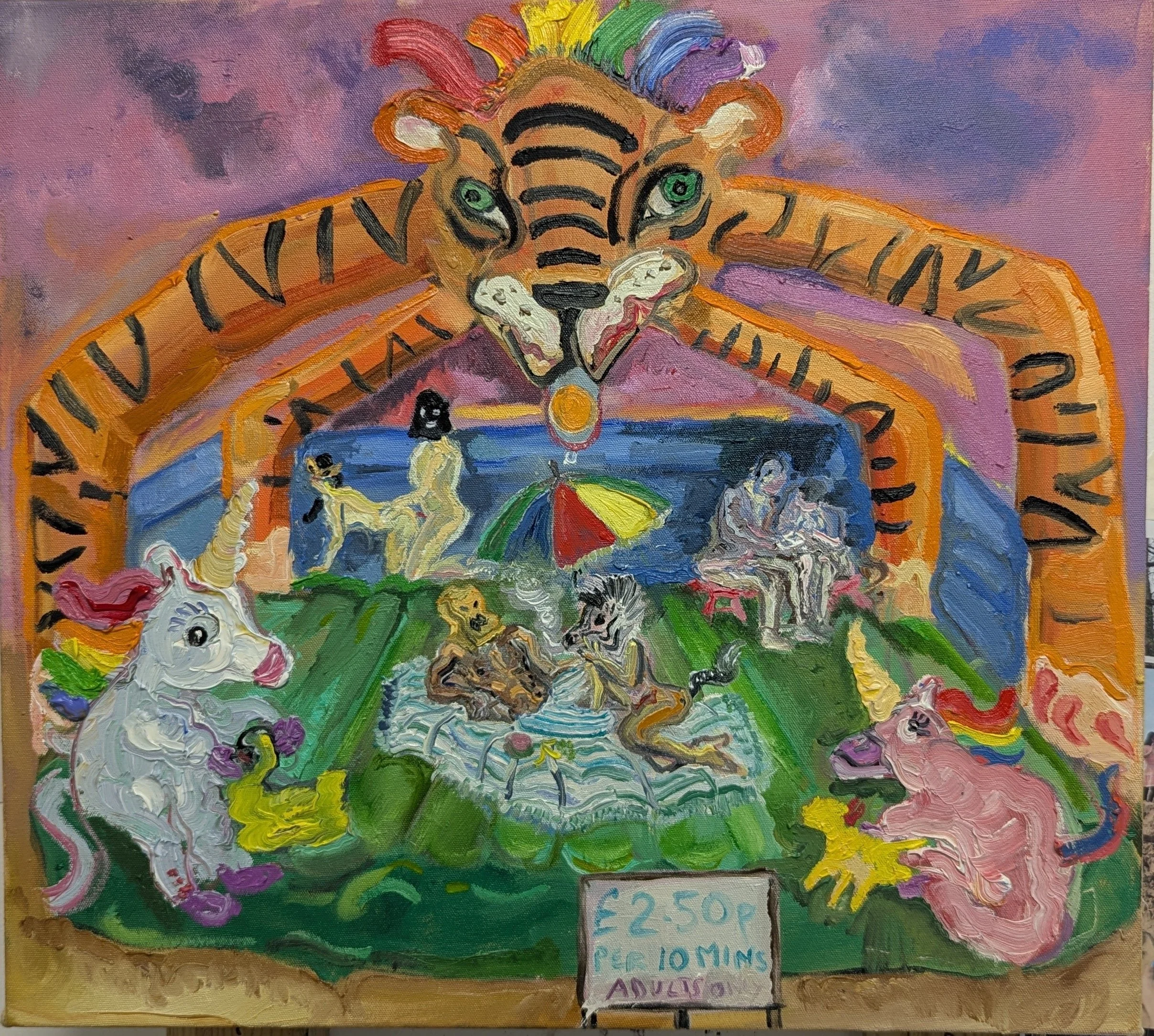 Sheila Rennick - Bouncy Tiger Hidden Adults
