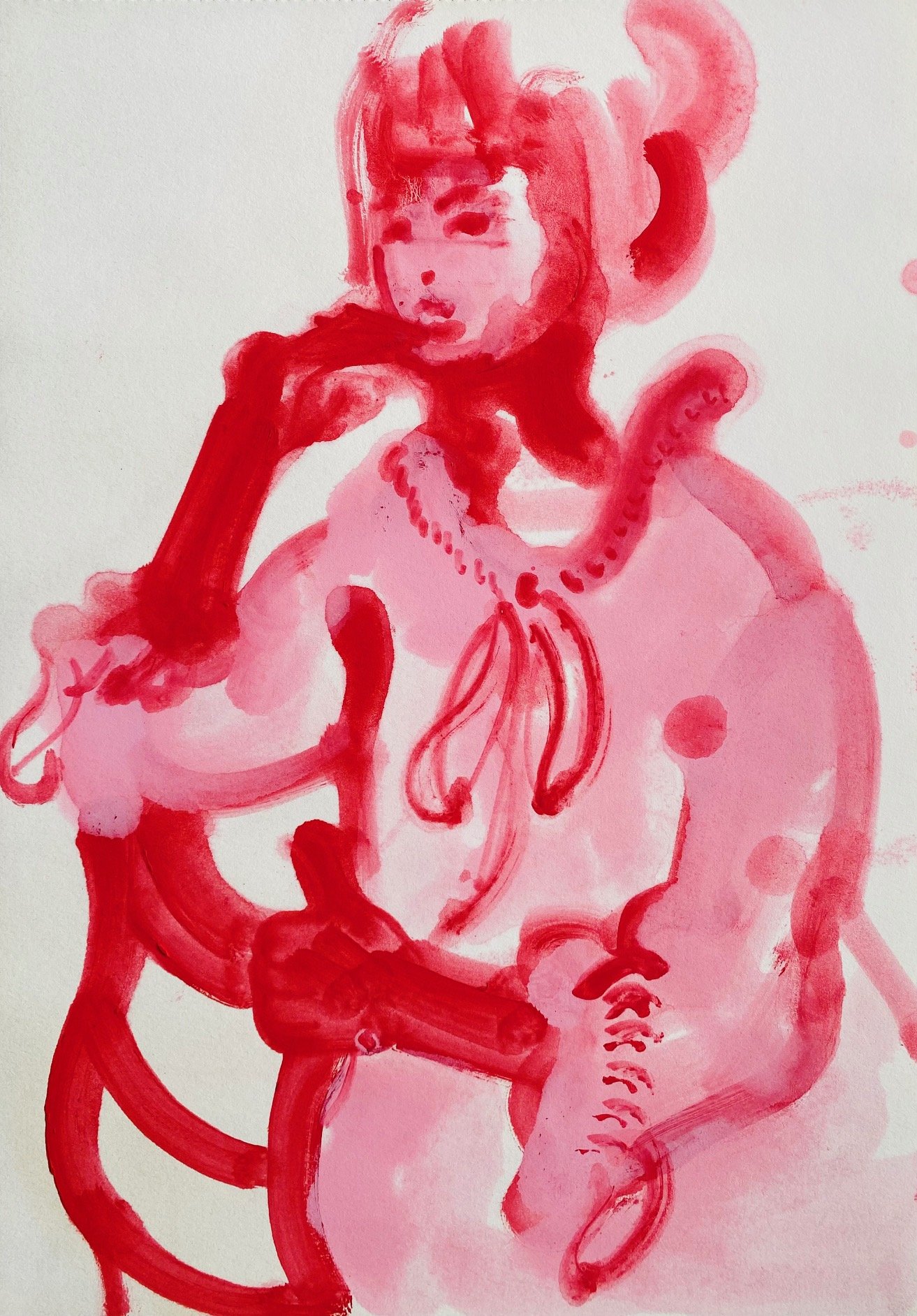 Ilona Szalay - Pink Negligee