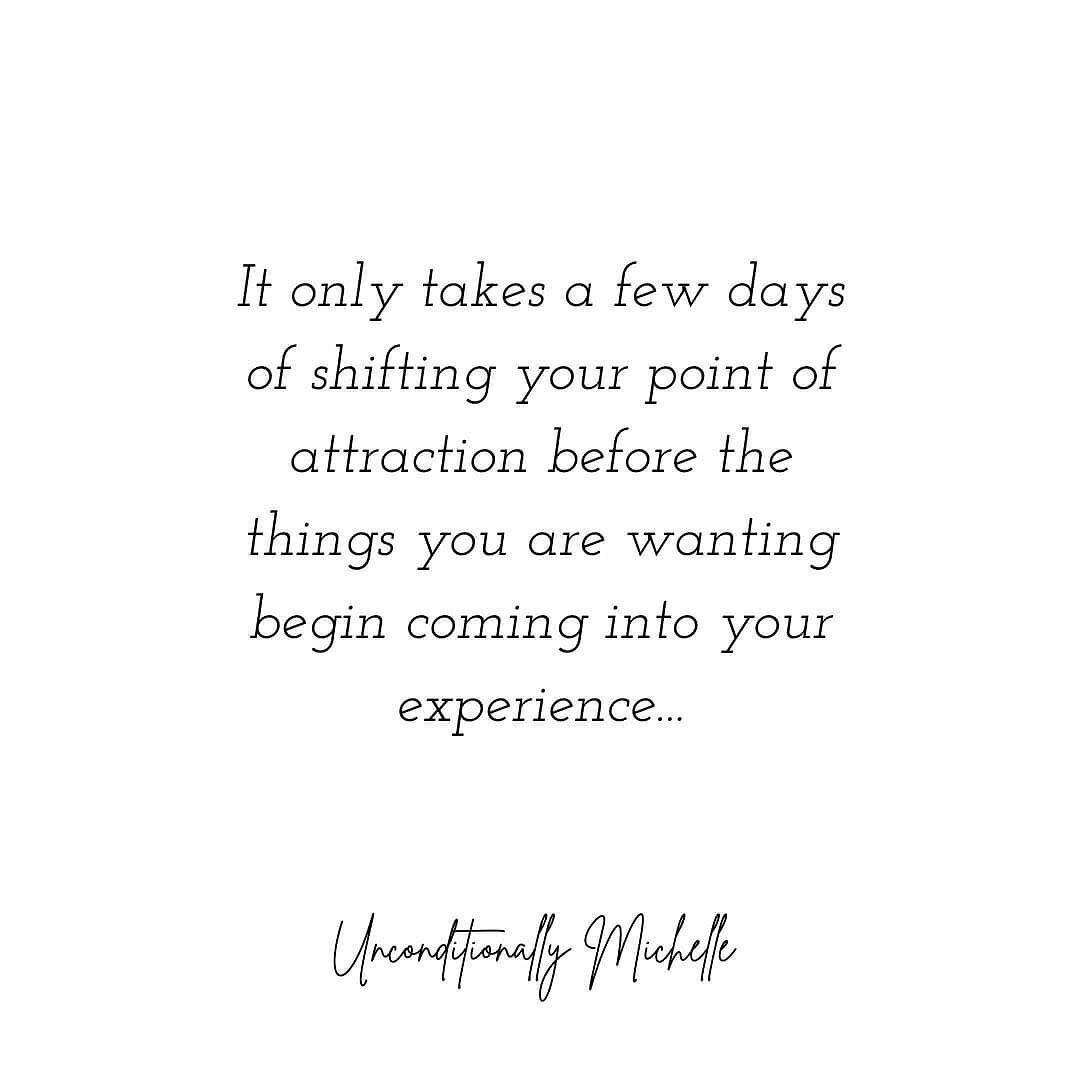 Most of us want the real life physical experience of what we want..right now in this very hot minute...not understanding that its the emotional journey that has to take place first. This is the process that cues up your vibration to receive what you'