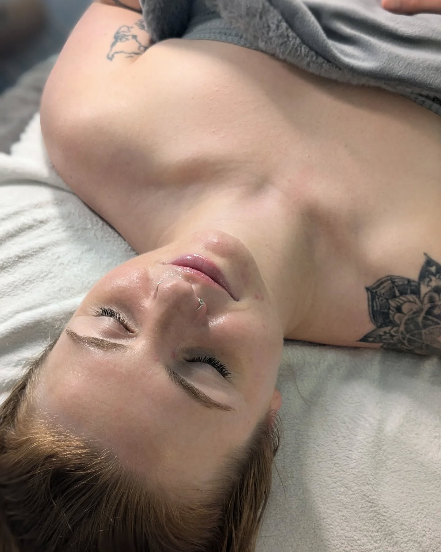 Post 💕Lymph Love💕 Our newest facial offering focused on manual lymphatic drainage technique for face, neck and chest. A perfect spring facial, planting the seeds of wellness for mind, body and skin ✨