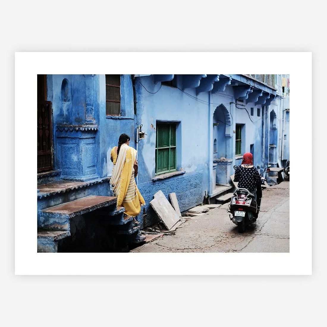 Yellow Sari, Rajasthan