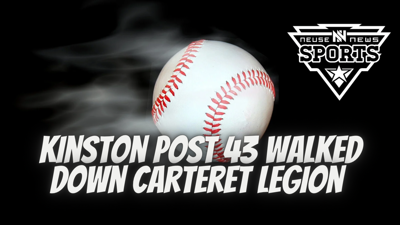 Kinston Post 43 walked down Carteret Legion