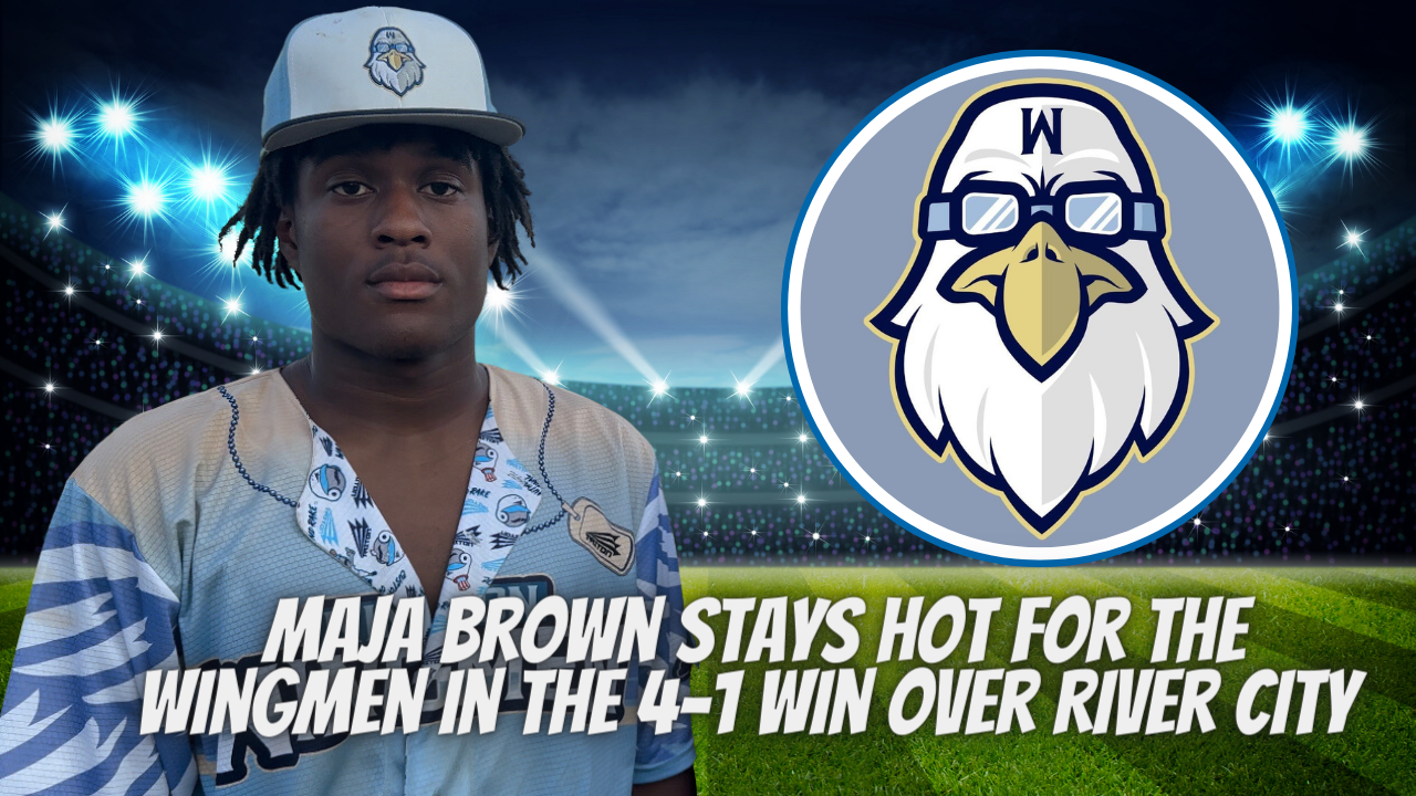 Maja Brown stays hot for the Wingmen in the 4-1 win over River City