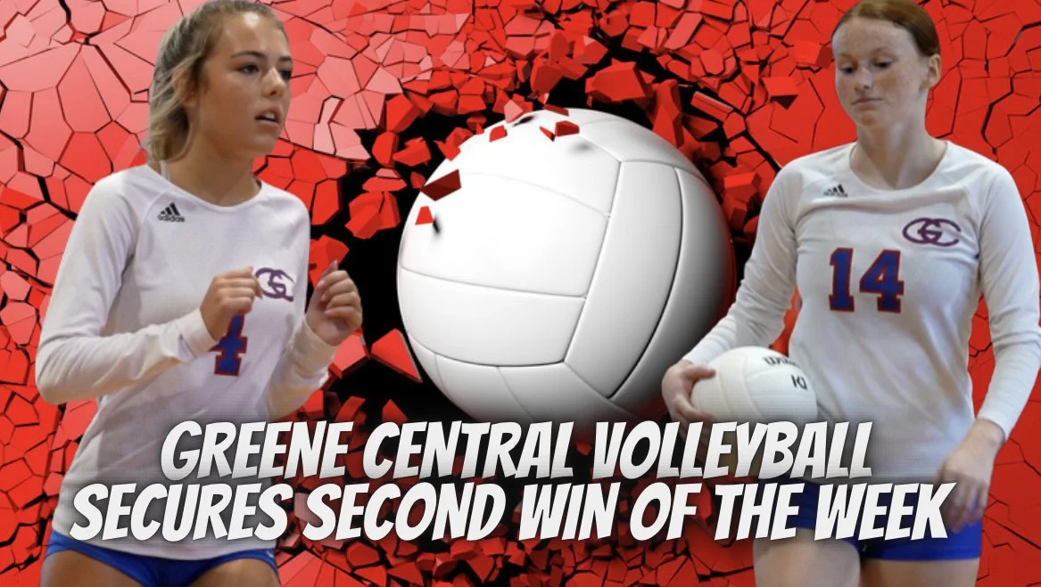 Greene Central Volleyball Secures Second Win of the Week