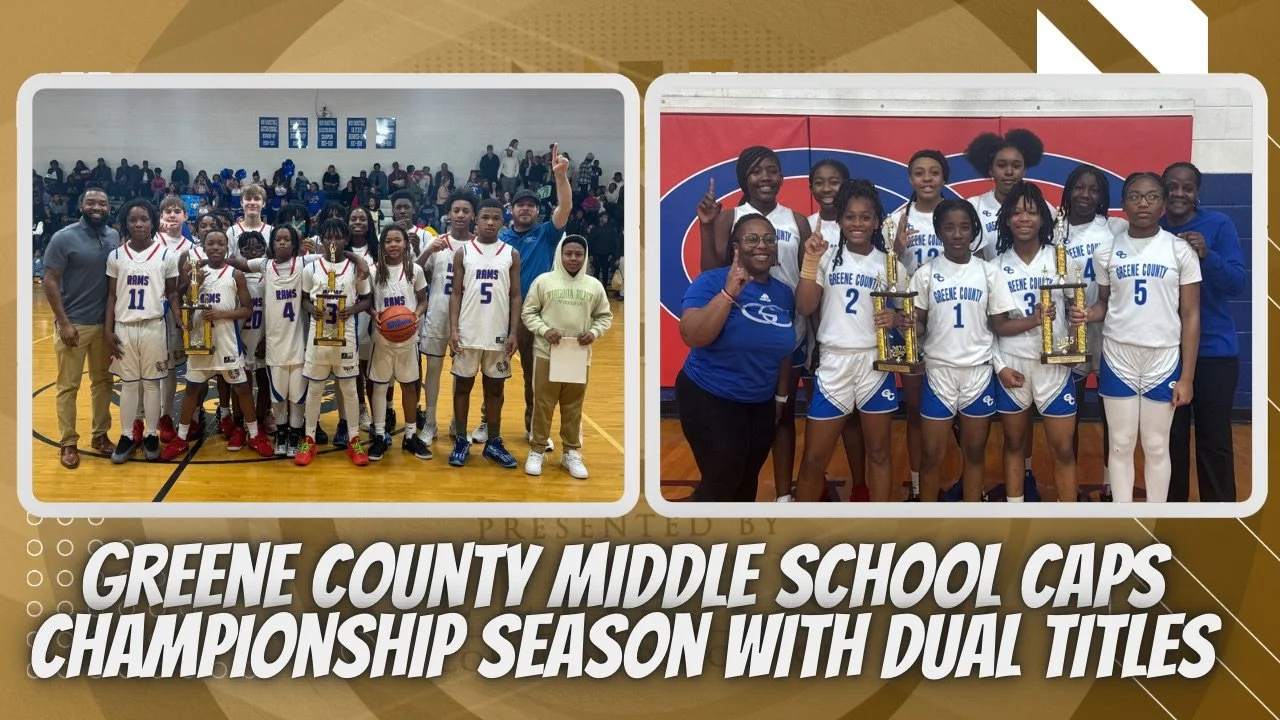 Greene County Middle School Caps Championship Season with Dual Titles