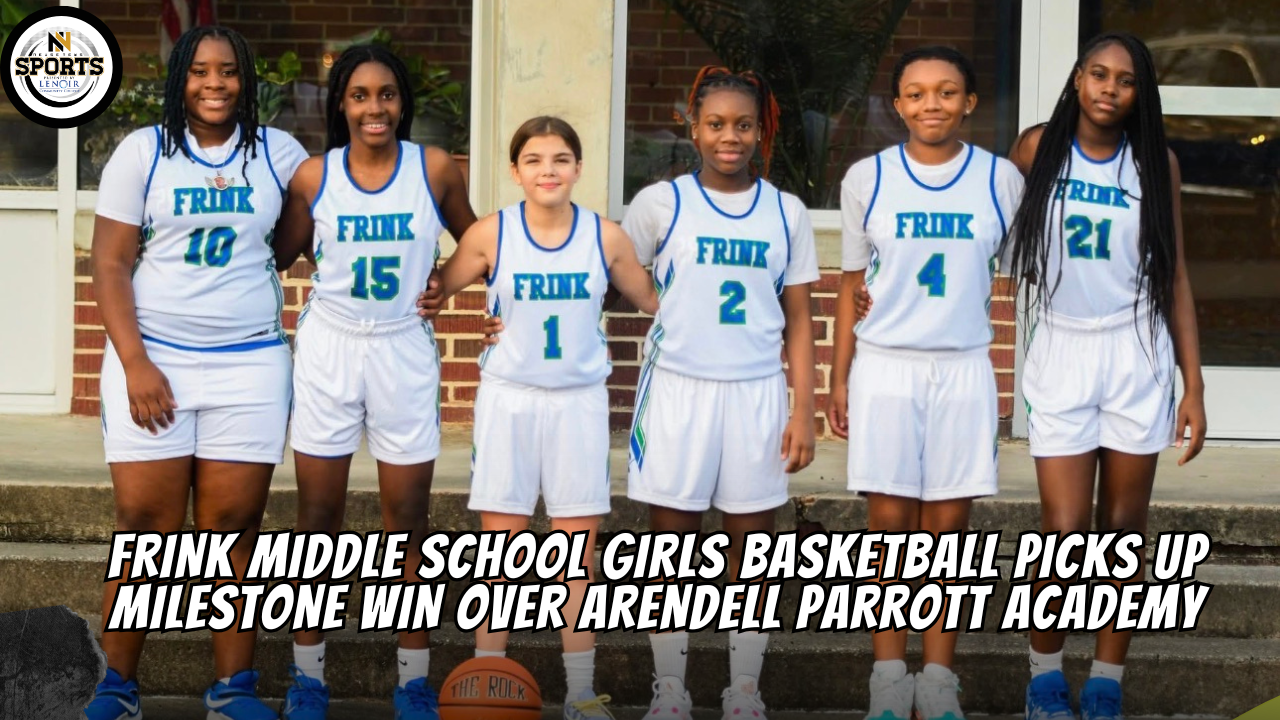 Frink Middle School Girls Basketball Picks Up Milestone Win Over Arendell Parrott Academy 