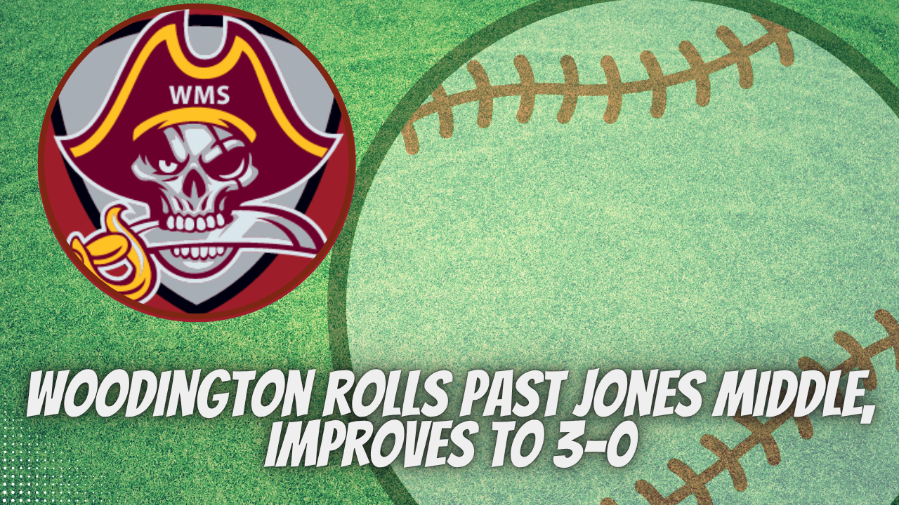 Woodington rolls past Jones Middle, improves to 3-0