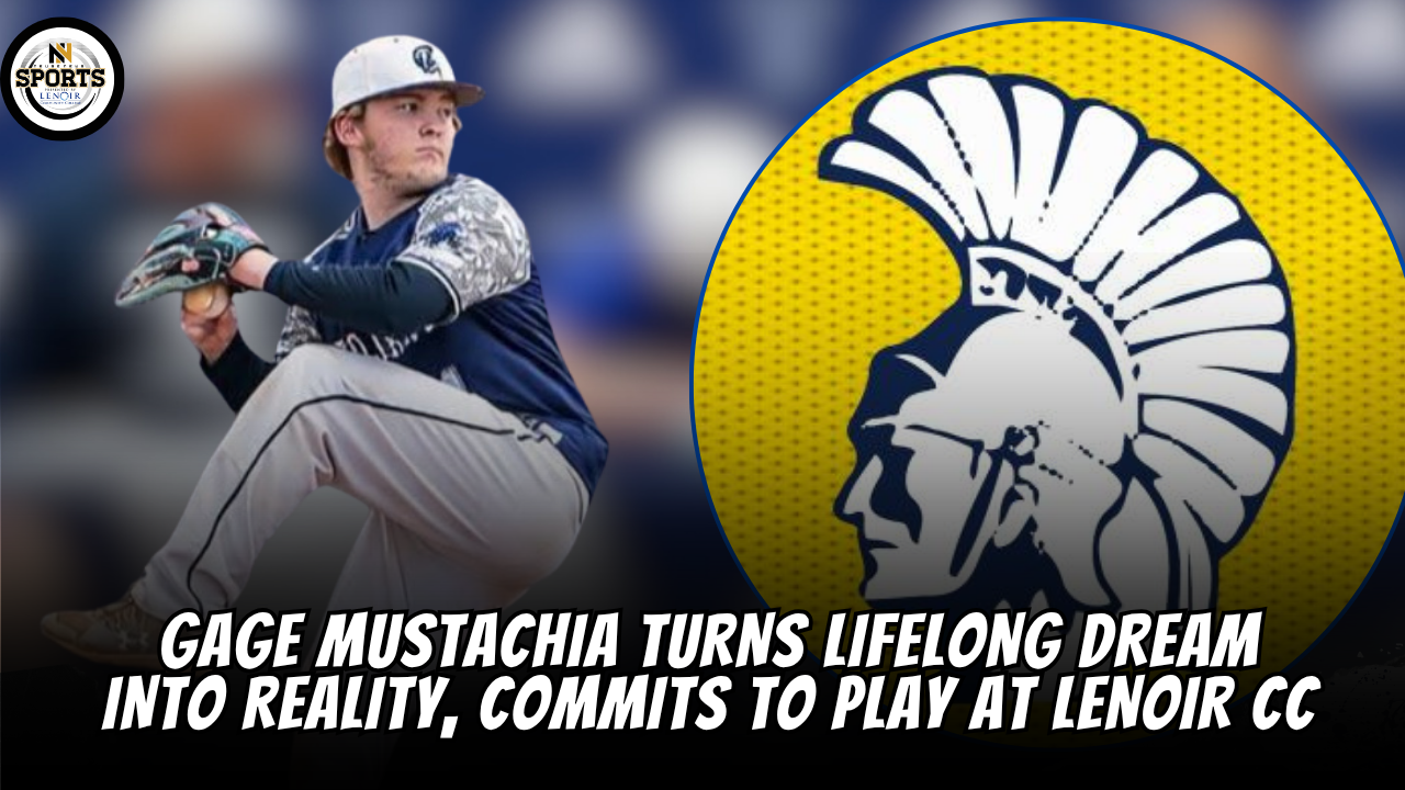 Gage Mustachia turns lifelong dream into reality, commits to play at Lenoir CC