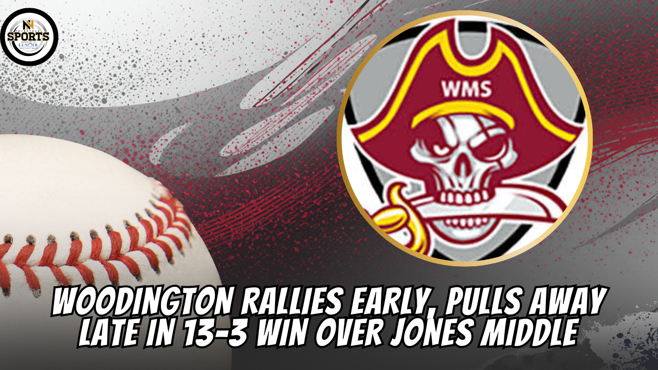 Woodington rallies early, pulls away late in 13-3 win over Jones Middle