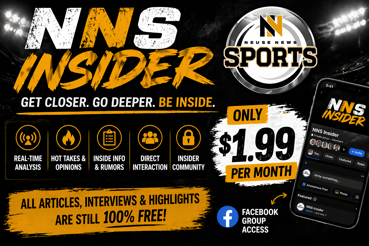 Introducing NNS Insider: Get Closer to Local Sports