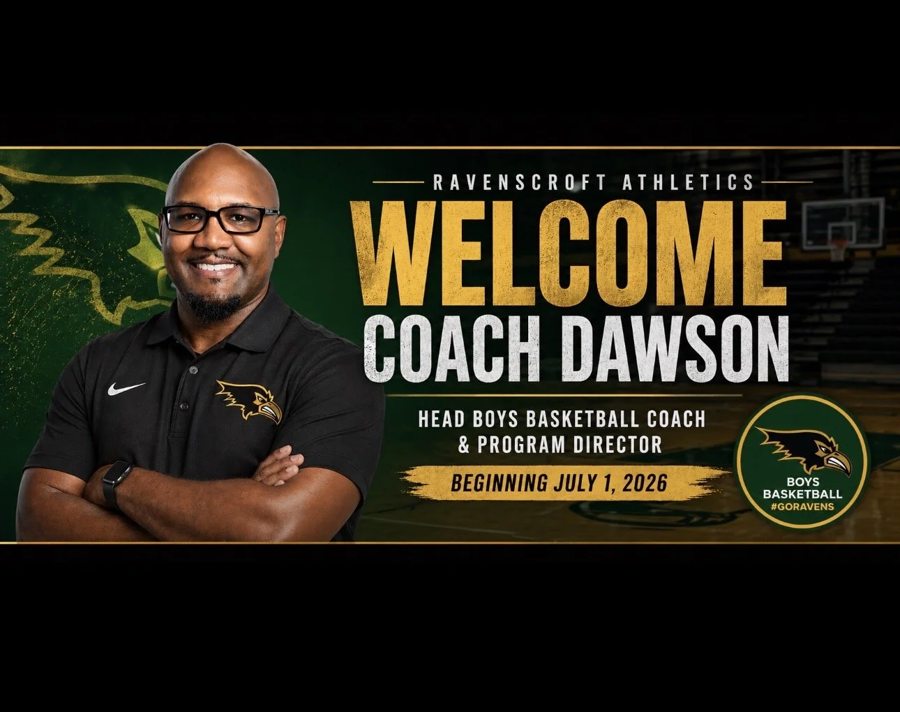Kinston native, Hall of Famer Craig Dawson named Ravenscroft head boys basketball coach