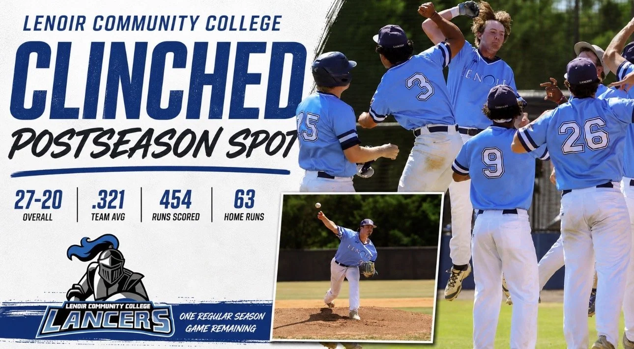 Lenoir Community College punches postseason ticket behind explosive offense, resilient response to adversity